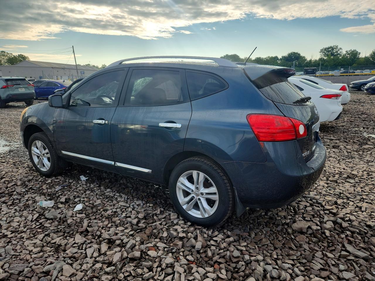 2012 Nissan Rogue S Gray vin: JN8AS5MV2CW715157