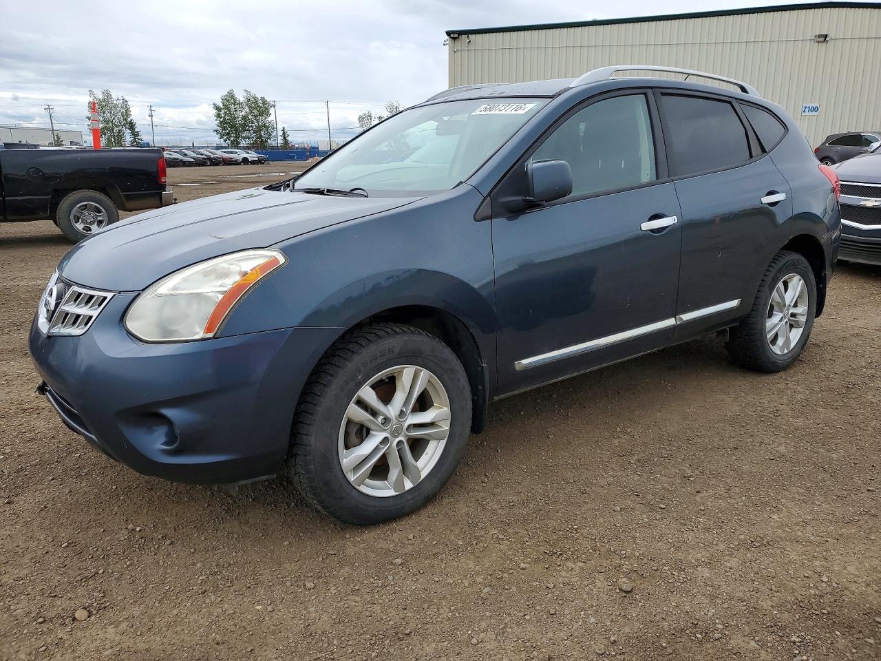 2013 Nissan Rogue S Blue vin: JN8AS5MV2DW109486