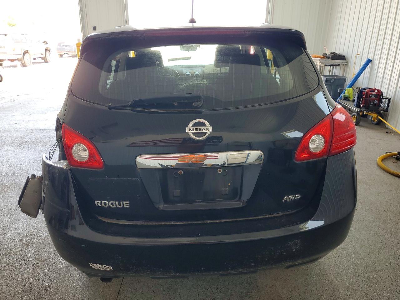 2013 Nissan Rogue S Black vin: JN8AS5MV2DW114946
