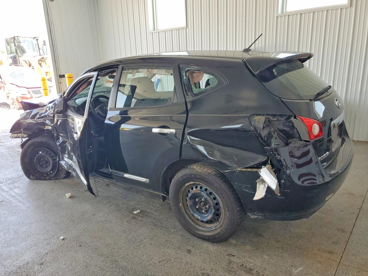 2013 Nissan Rogue S Black vin: JN8AS5MV2DW114946