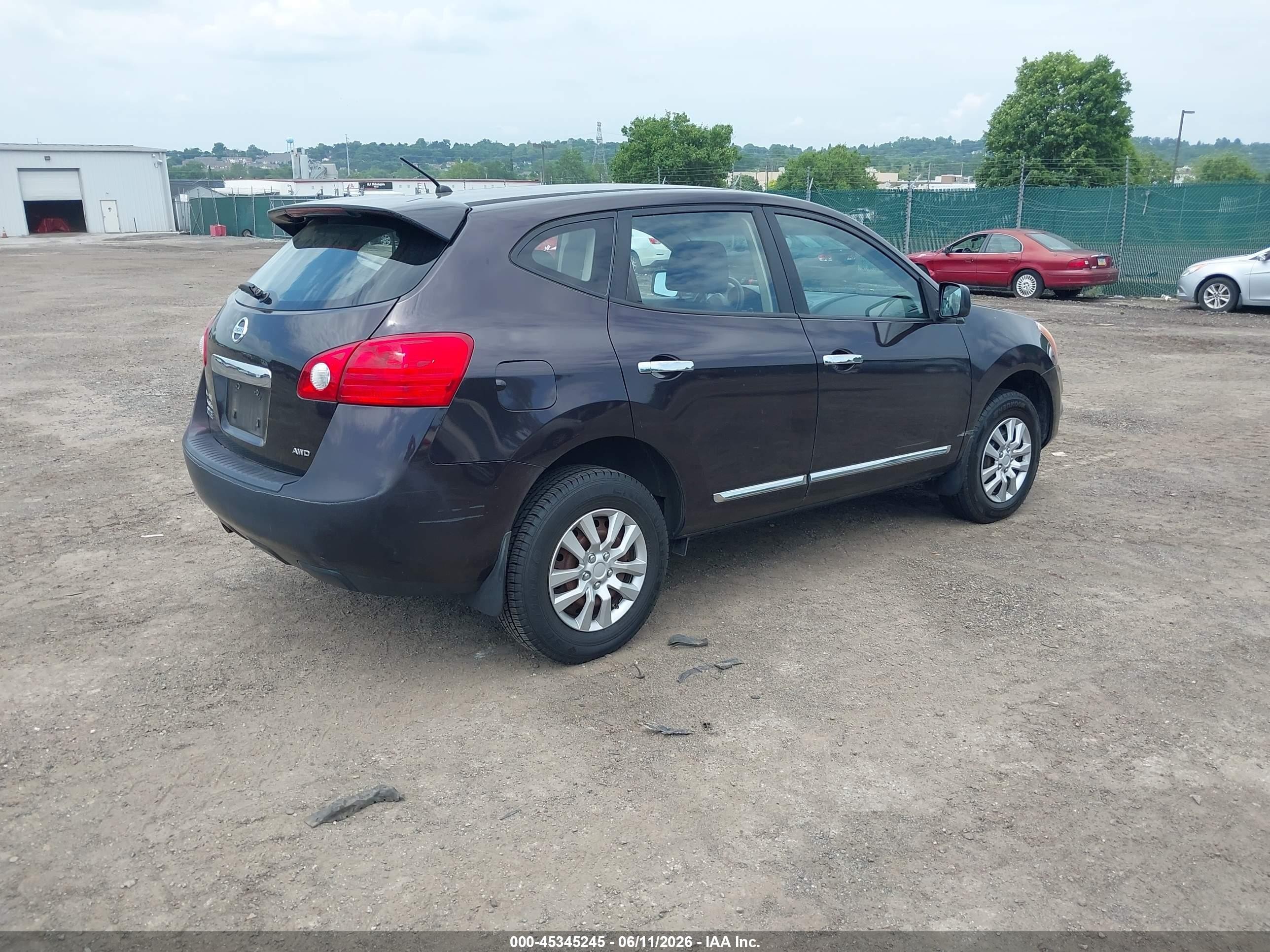 2013 Nissan Rogue S Purple vin: JN8AS5MV2DW116812