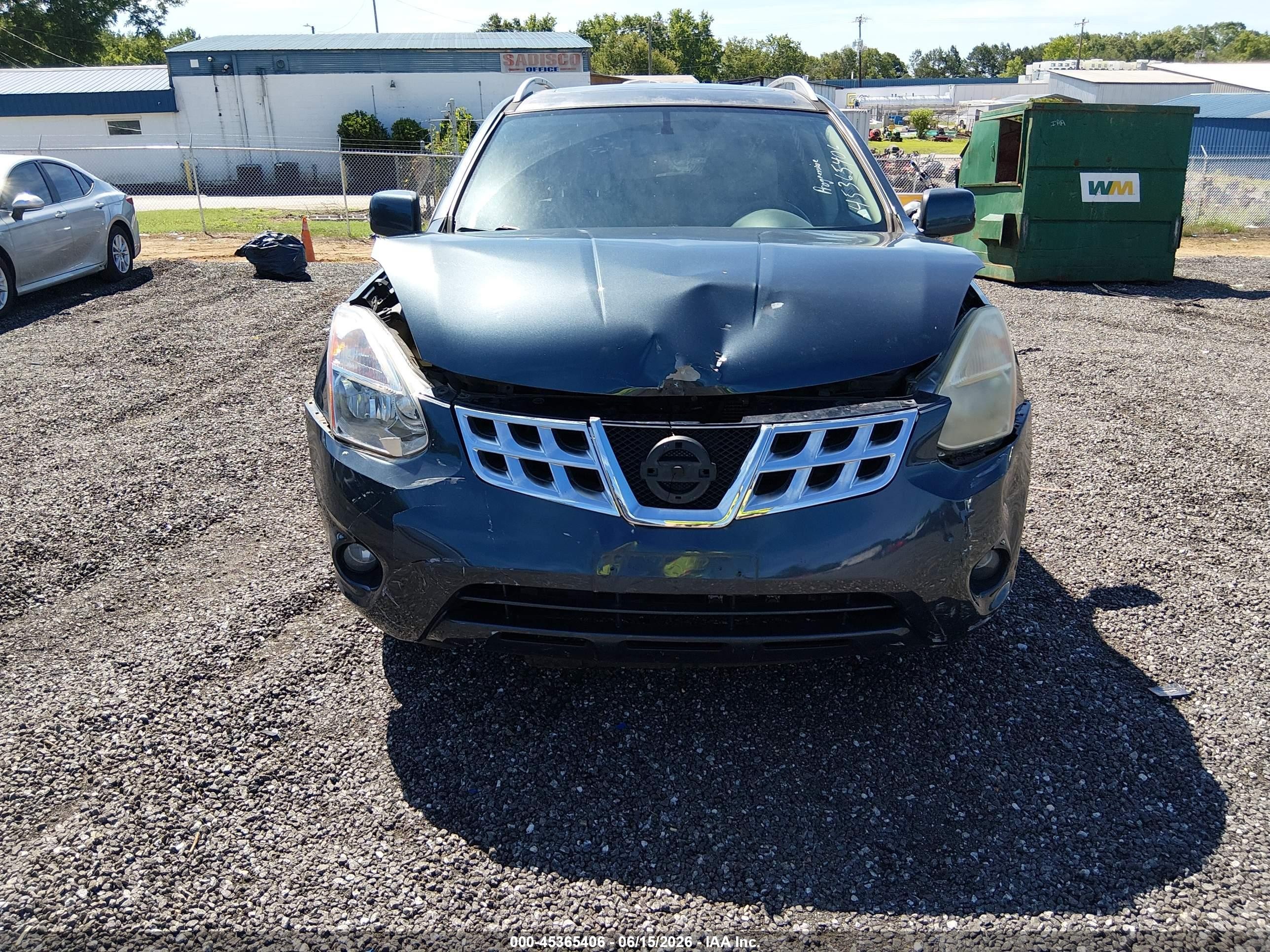2013 Nissan Rogue Sv Gray vin: JN8AS5MV2DW119225