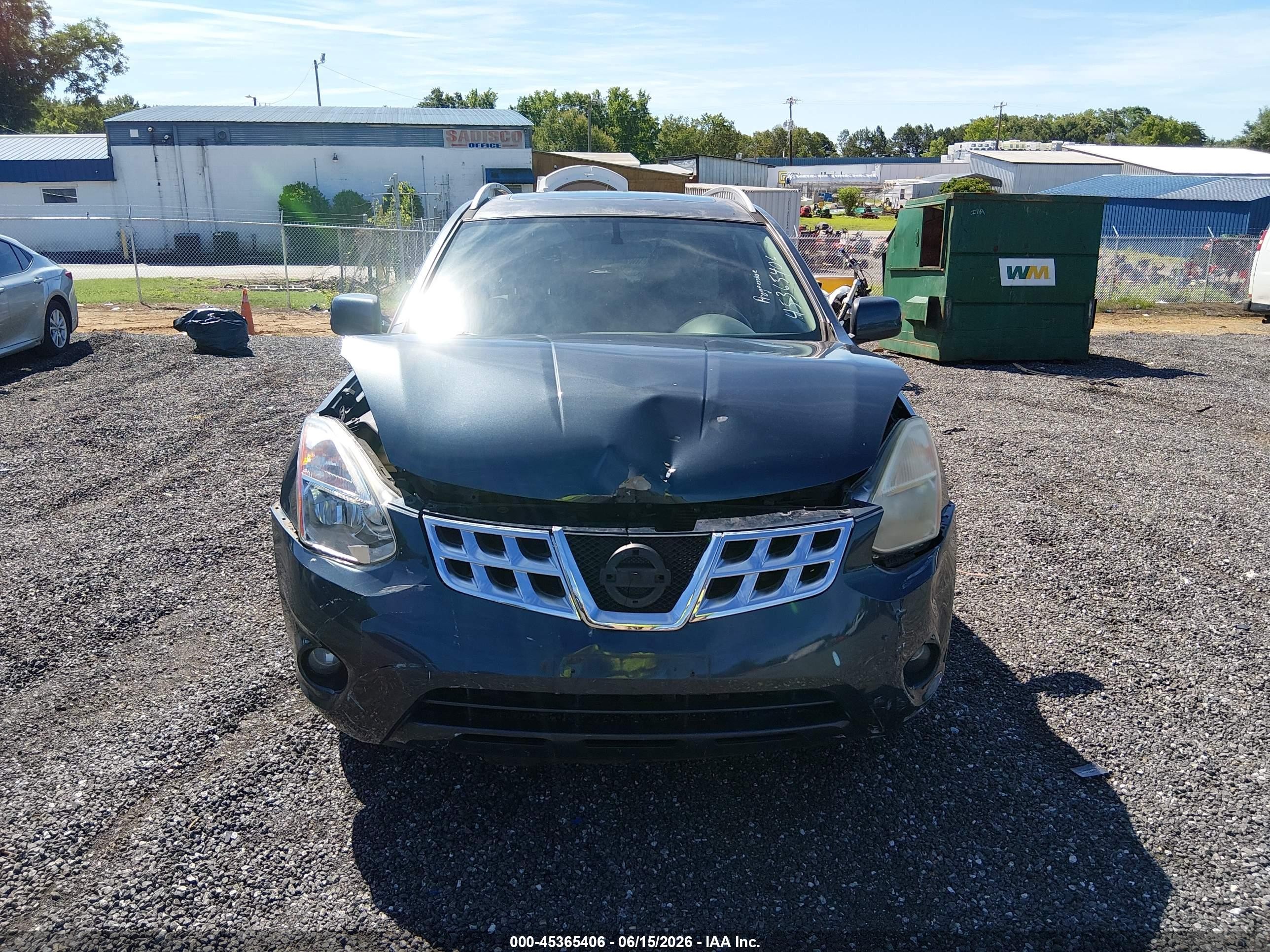 2013 Nissan Rogue Sv Gray vin: JN8AS5MV2DW119225