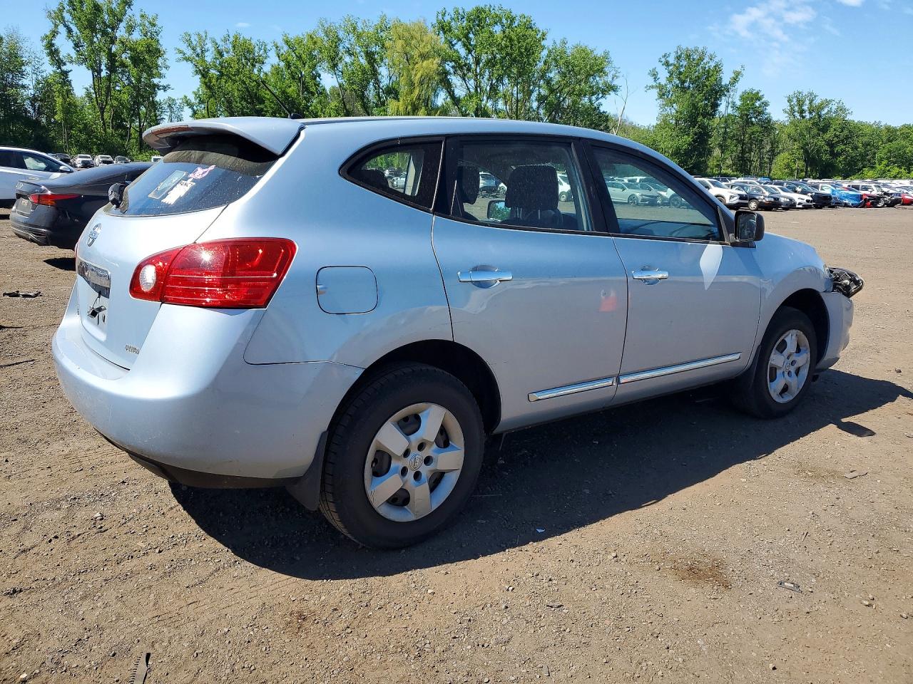 2013 Nissan Rogue S Серебряный vin: JN8AS5MV2DW119502