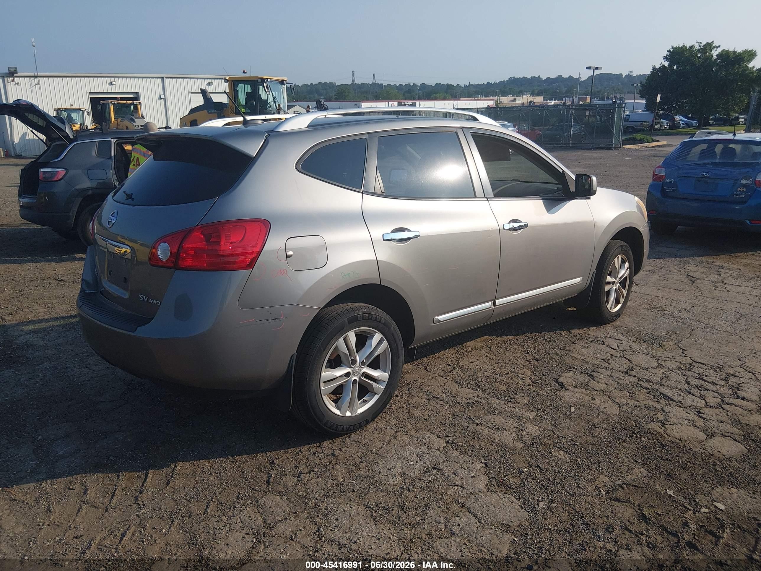 2013 Nissan Rogue Sv Champagne vin: JN8AS5MV2DW123579