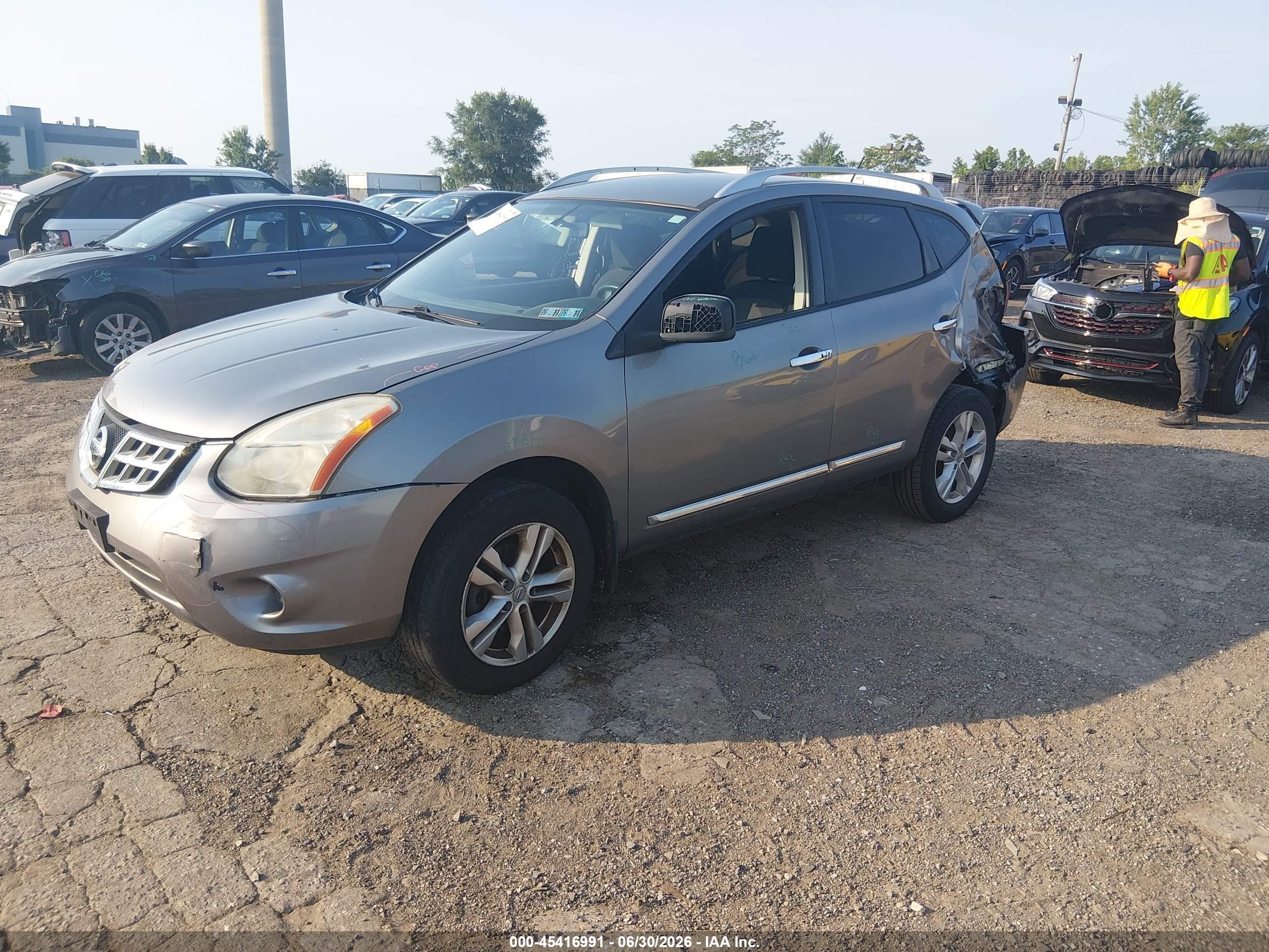 2013 Nissan Rogue Sv Champagne vin: JN8AS5MV2DW123579