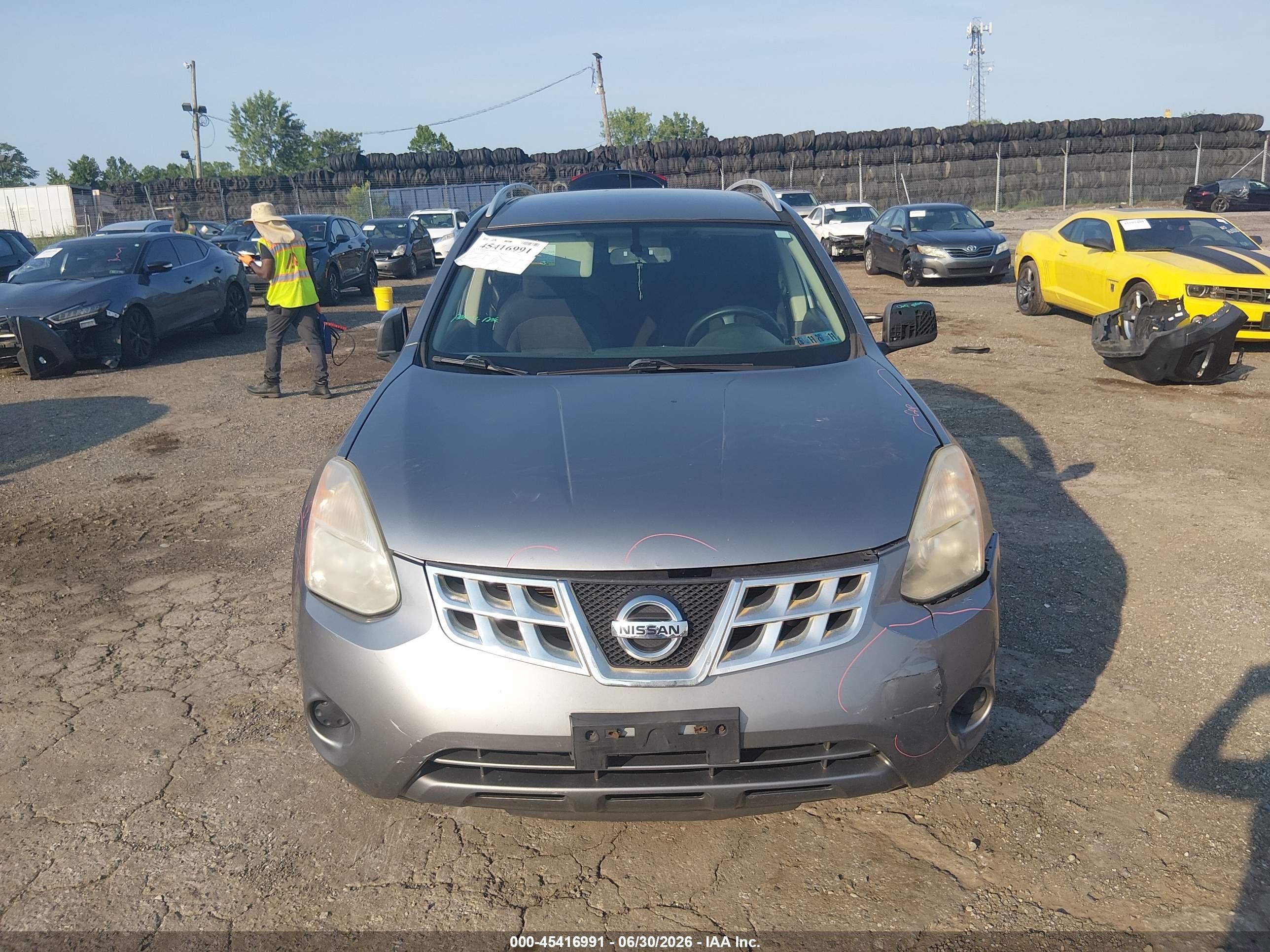 2013 Nissan Rogue Sv Champagne vin: JN8AS5MV2DW123579
