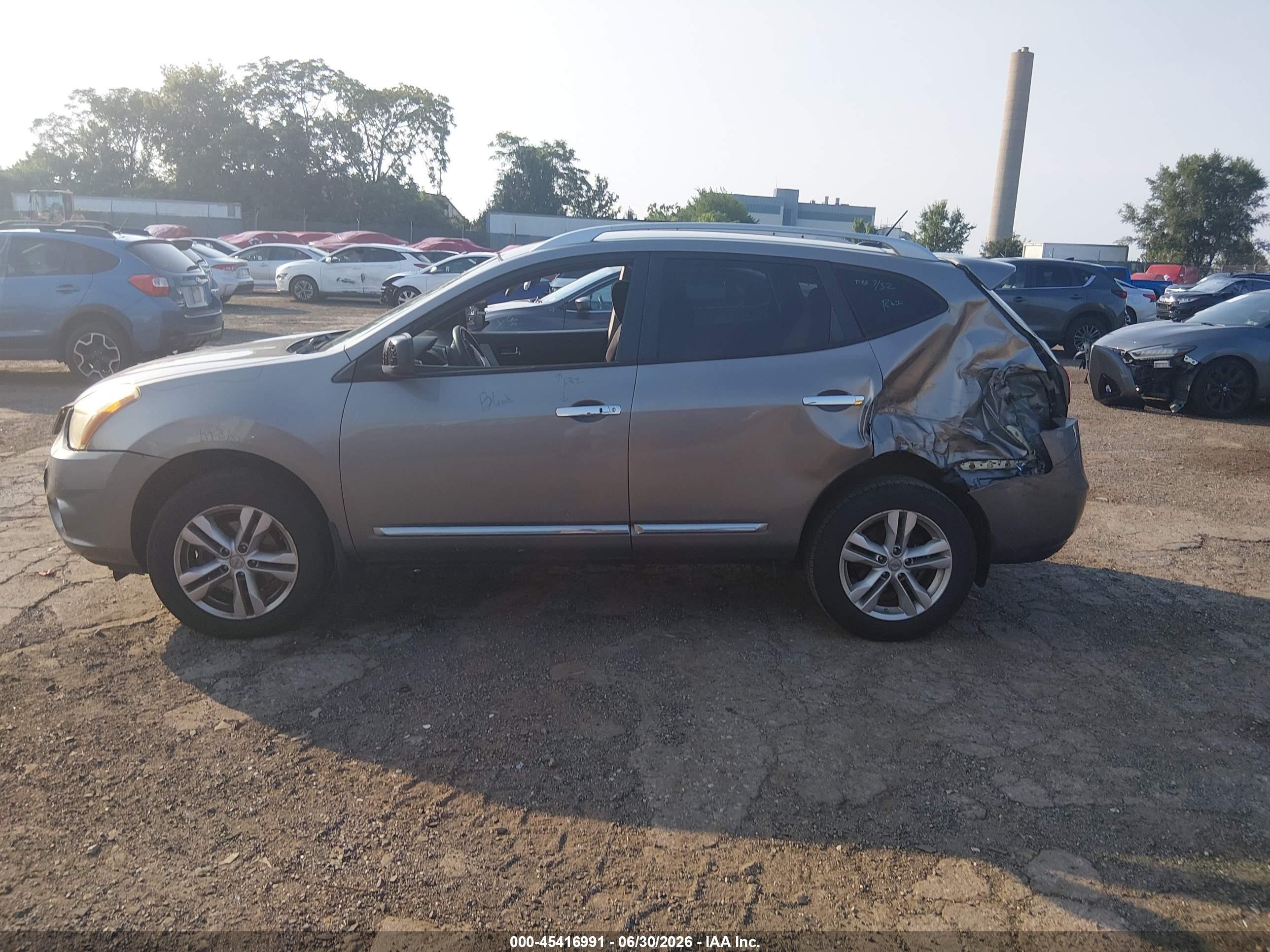 2013 Nissan Rogue Sv Champagne vin: JN8AS5MV2DW123579