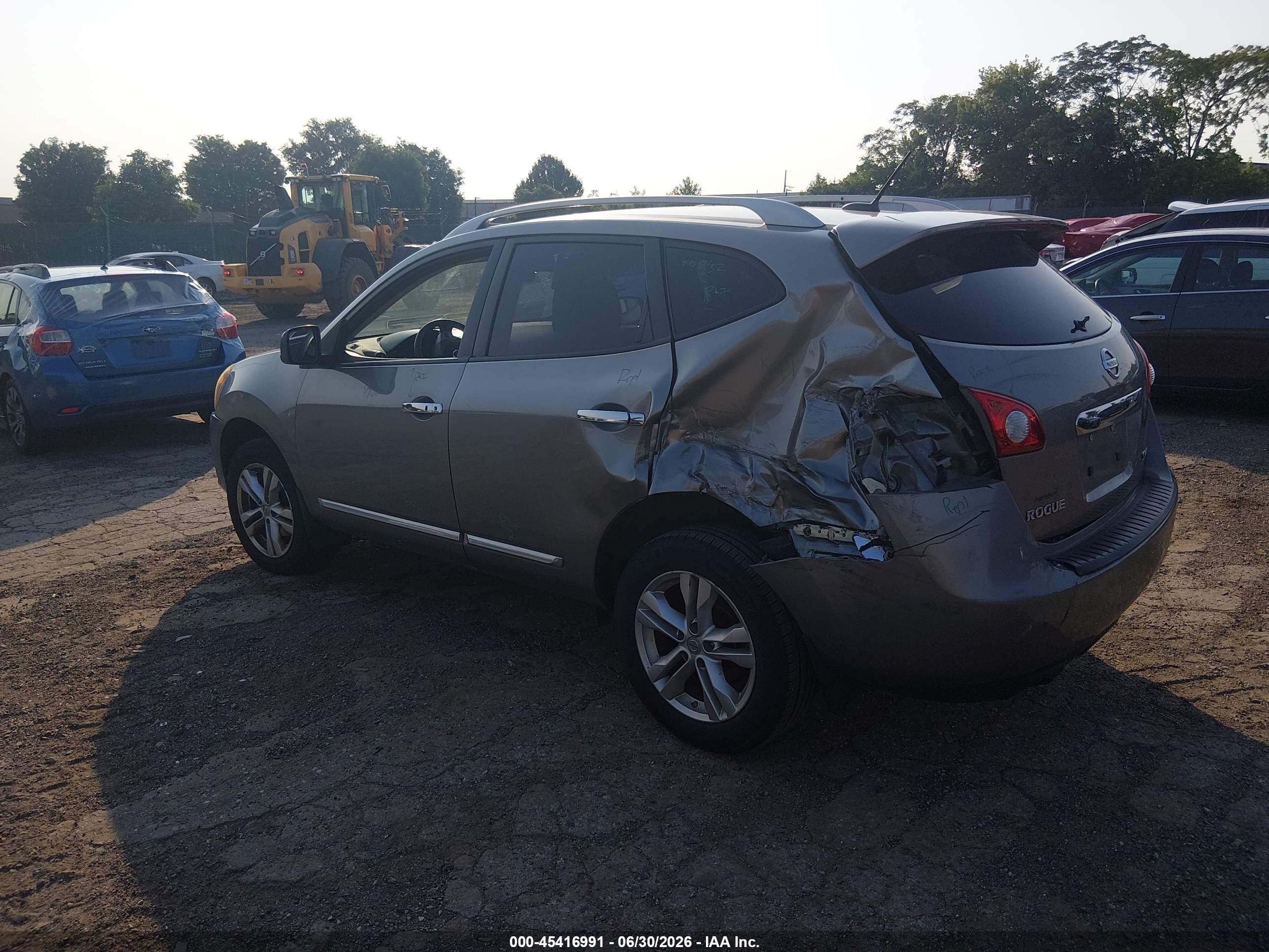 2013 Nissan Rogue Sv Champagne vin: JN8AS5MV2DW123579