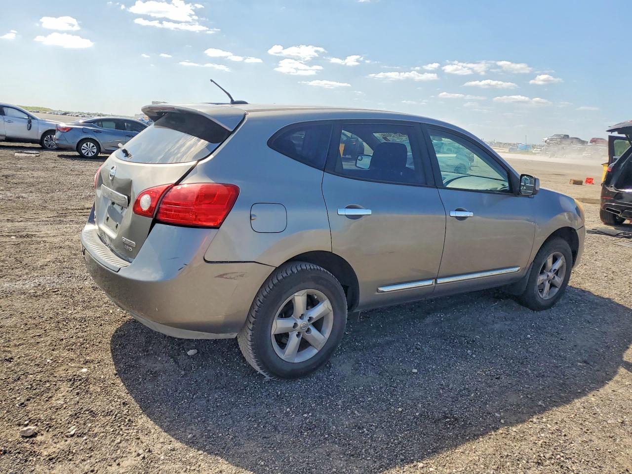 2013 Nissan Rogue S Gray vin: JN8AS5MV2DW128412