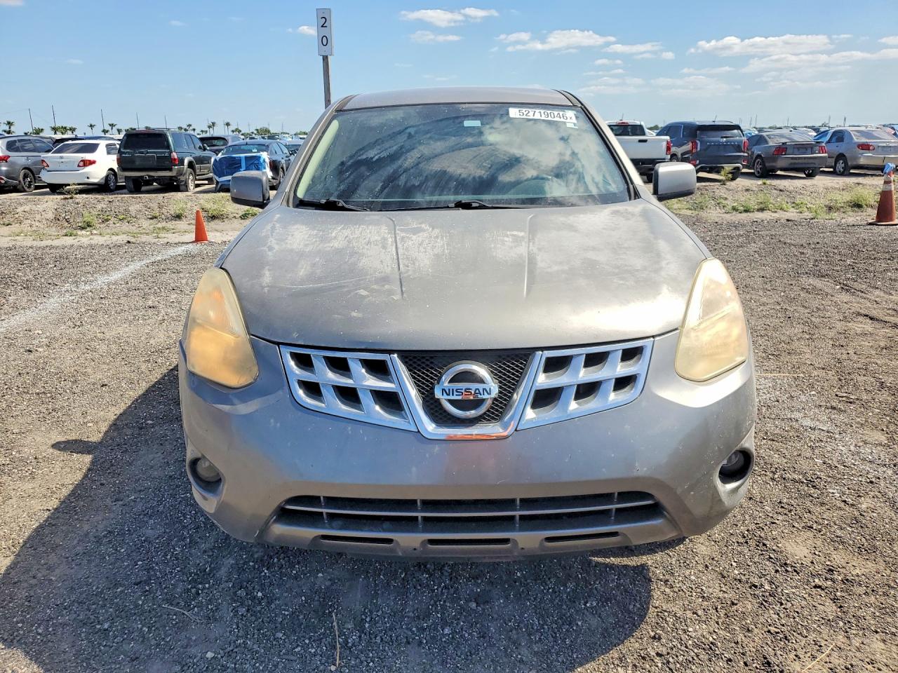 2013 Nissan Rogue S Gray vin: JN8AS5MV2DW128412