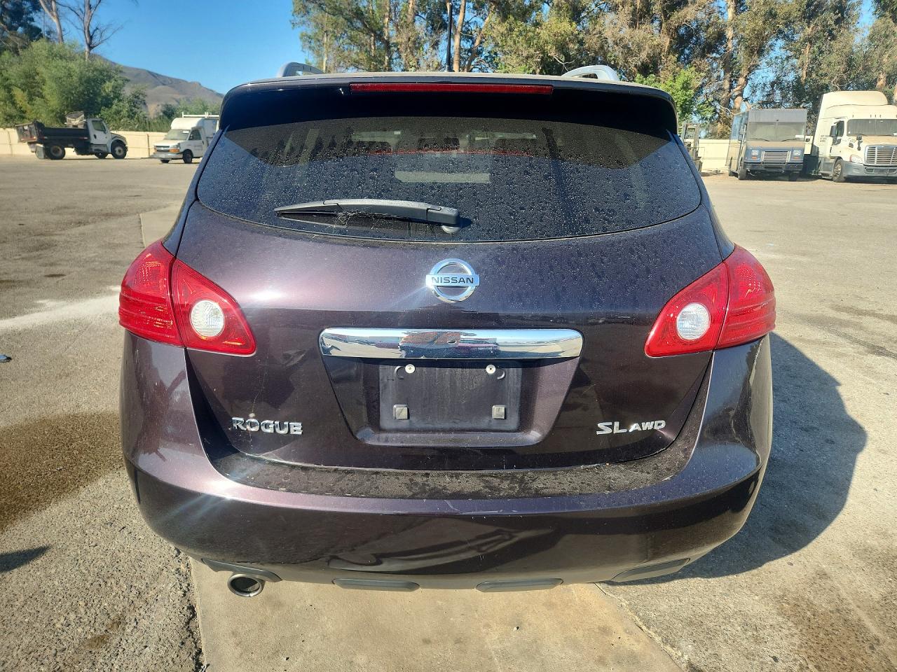 2013 Nissan Rogue S Black vin: JN8AS5MV2DW129270