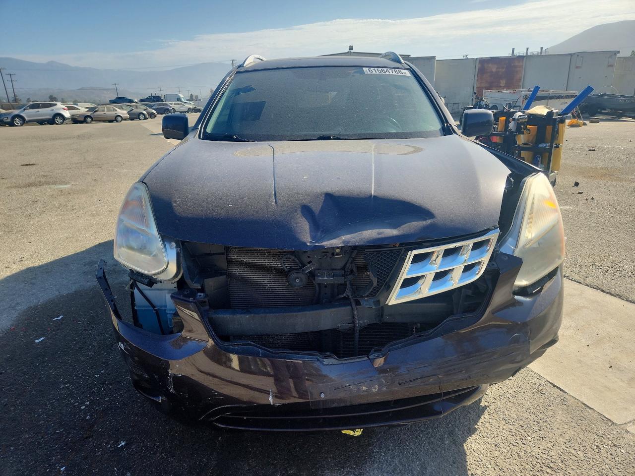 2013 Nissan Rogue S Black vin: JN8AS5MV2DW129270