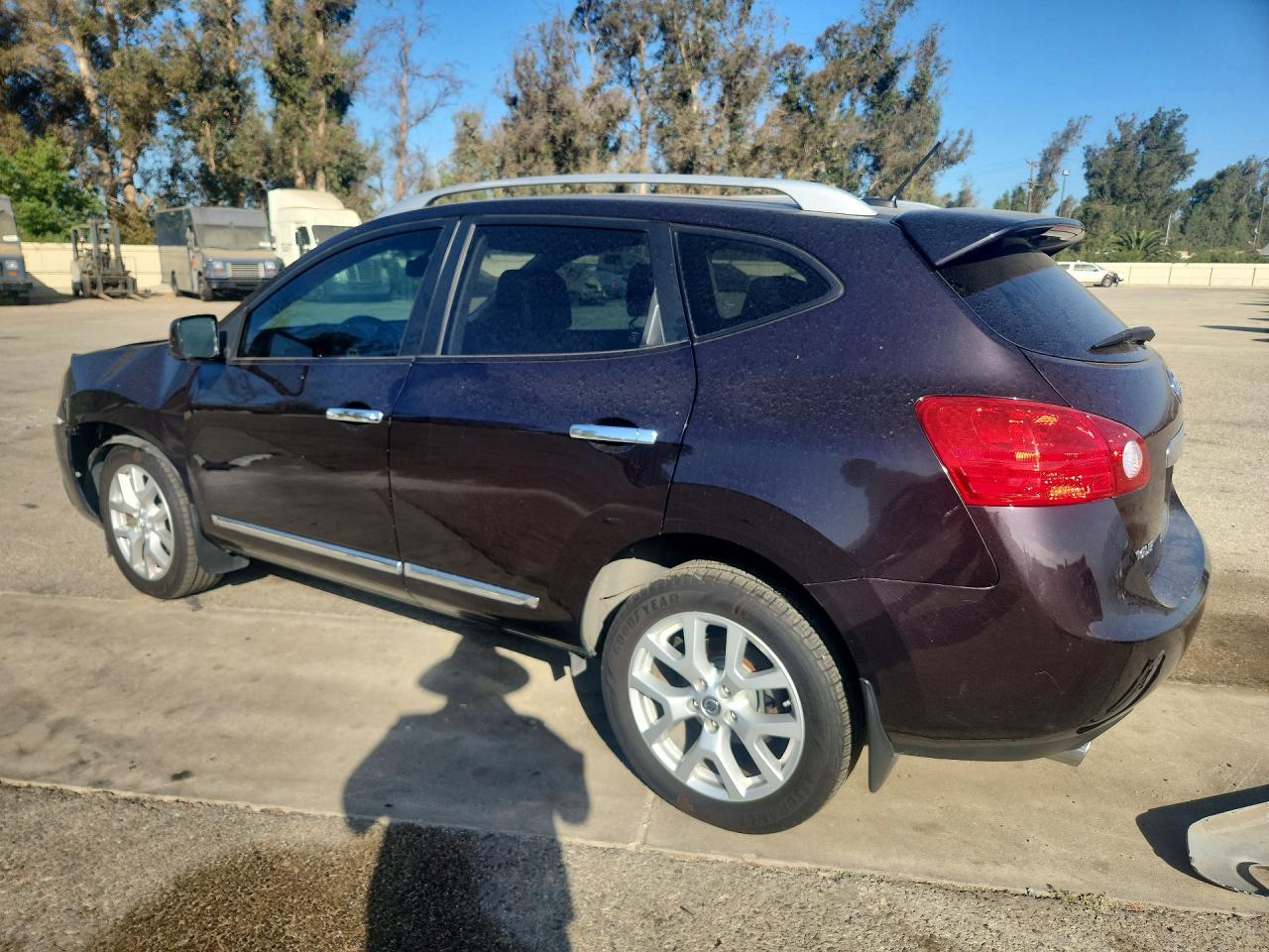 2013 Nissan Rogue S Black vin: JN8AS5MV2DW129270