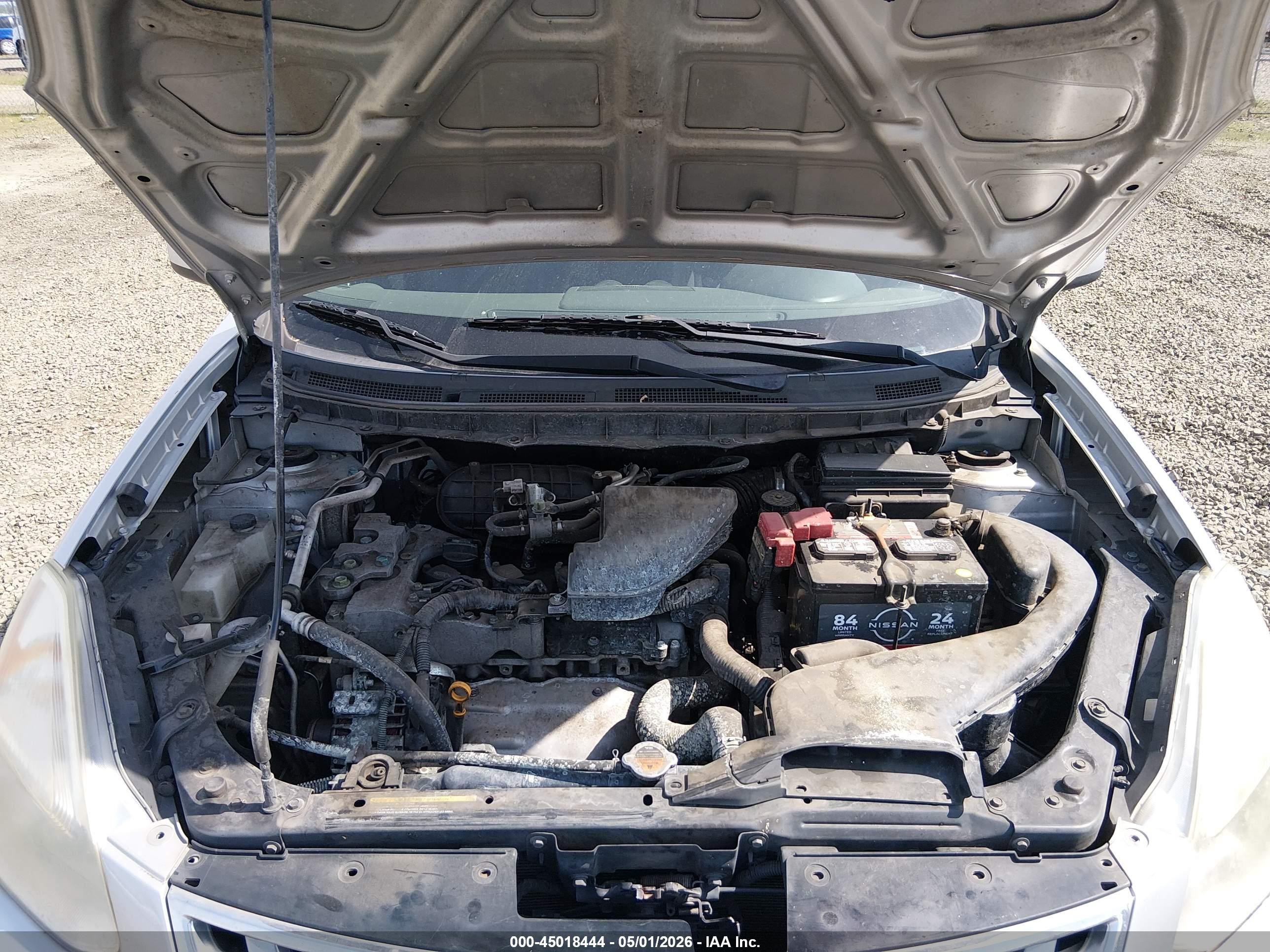 2013 Nissan Rogue S Silver vin: JN8AS5MV2DW132587