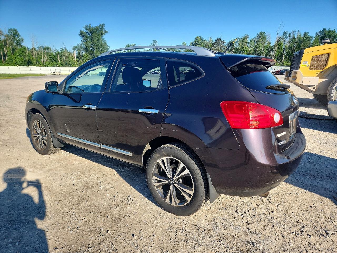 2013 Nissan Rogue S Фиолетовый vin: JN8AS5MV2DW133433