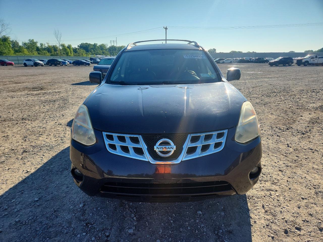 2013 Nissan Rogue S Фиолетовый vin: JN8AS5MV2DW133433