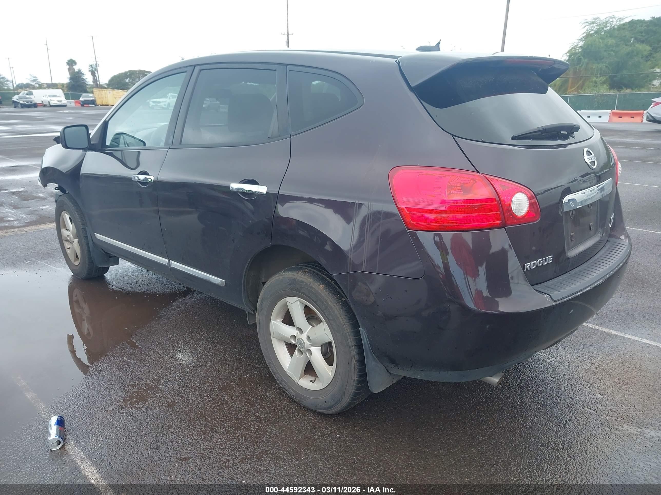 2013 Nissan Rogue S Purple vin: JN8AS5MV2DW135649