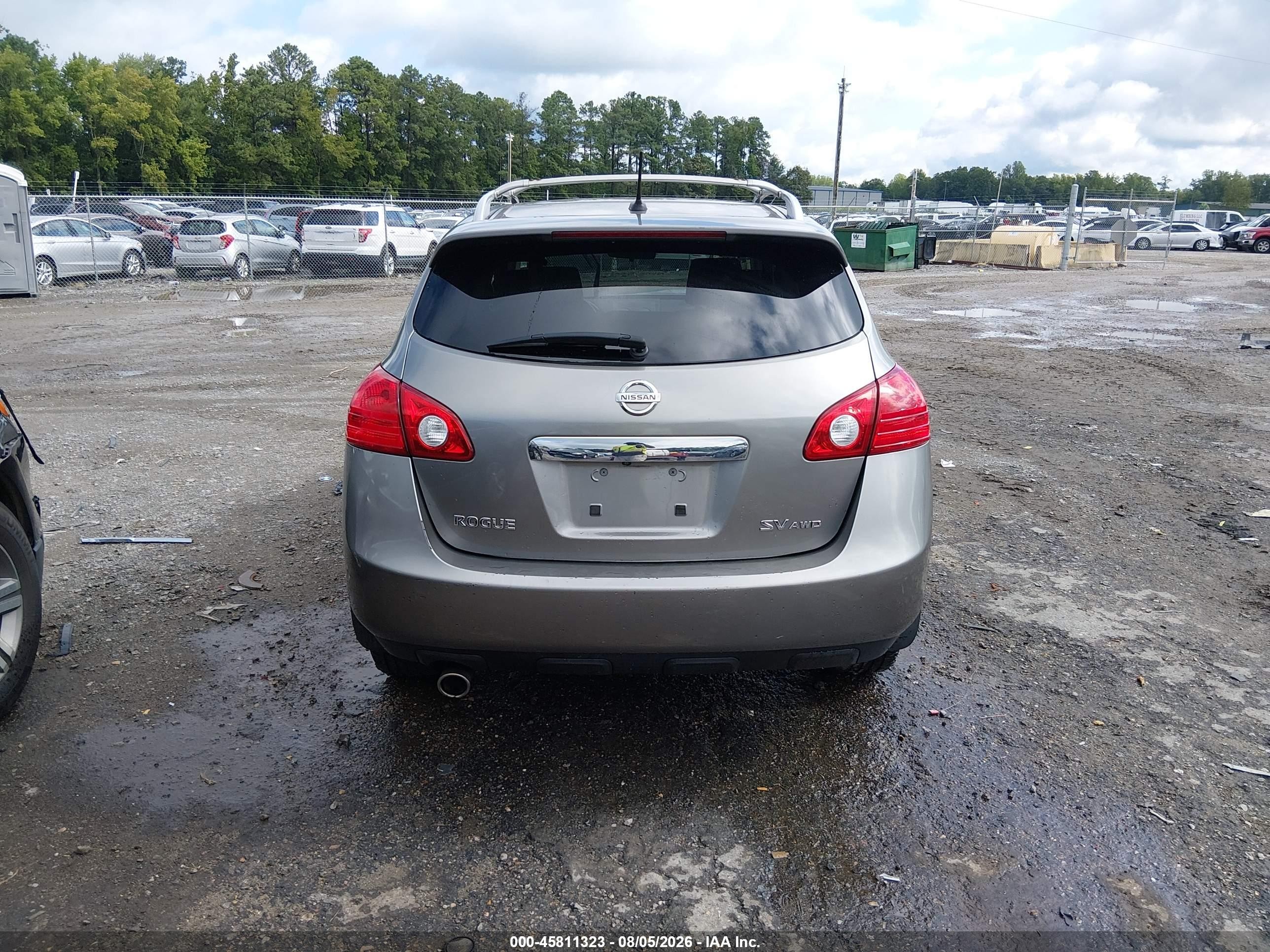 2013 Nissan Rogue Sv Серый vin: JN8AS5MV2DW136302