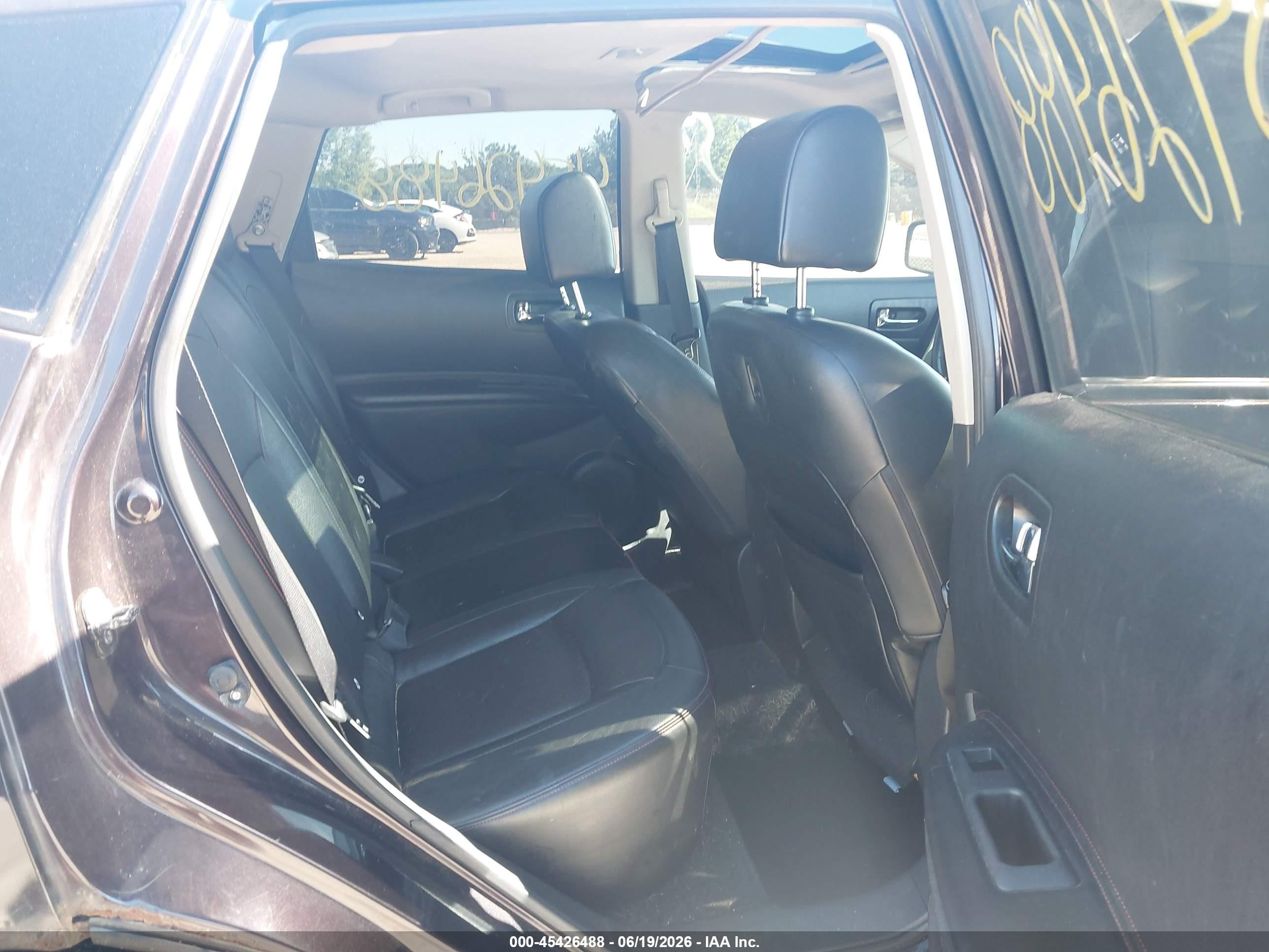 2013 Nissan Rogue Sv W/sl Pkg Black vin: JN8AS5MV2DW142794
