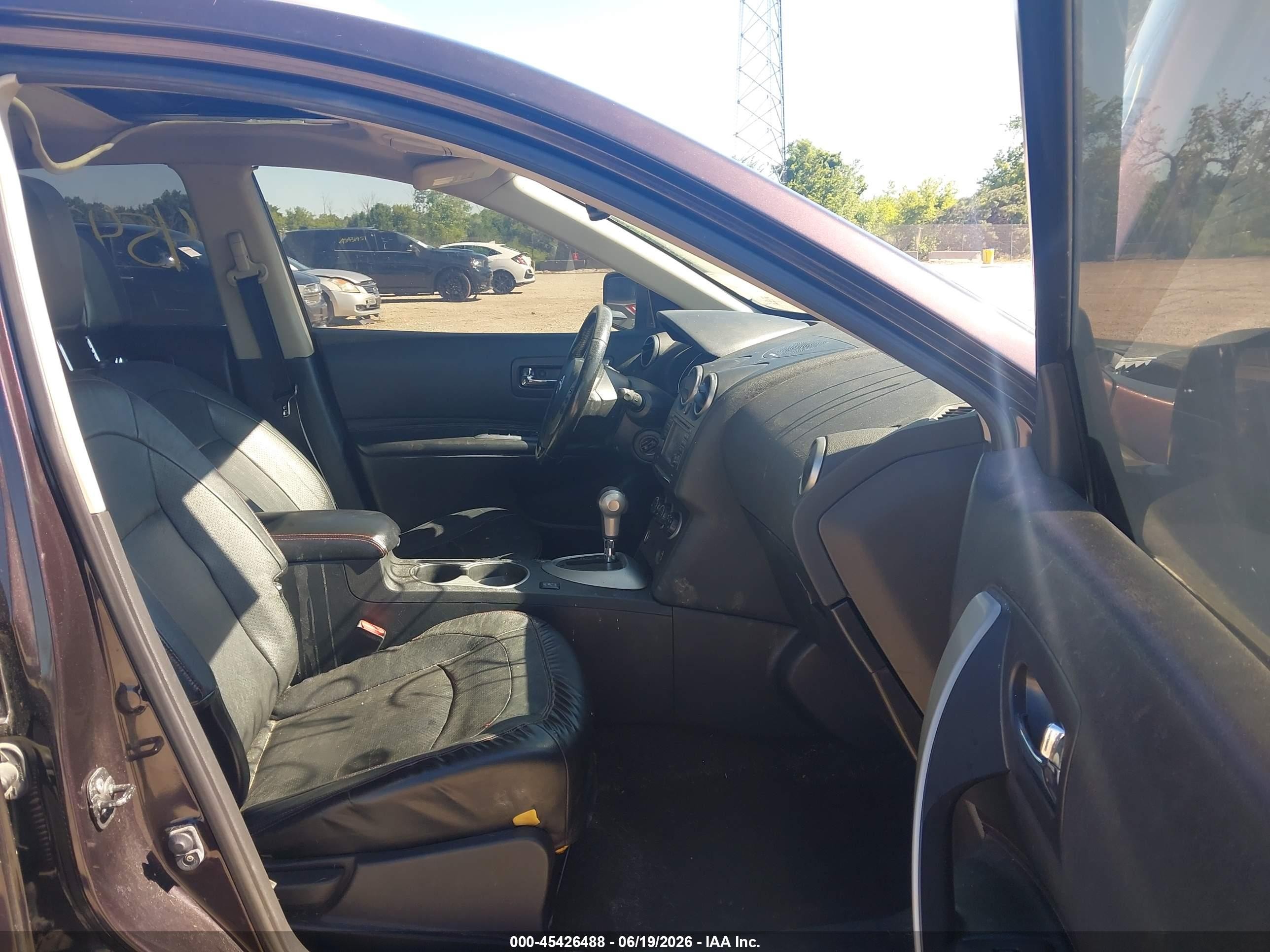 2013 Nissan Rogue Sv W/sl Pkg Black vin: JN8AS5MV2DW142794