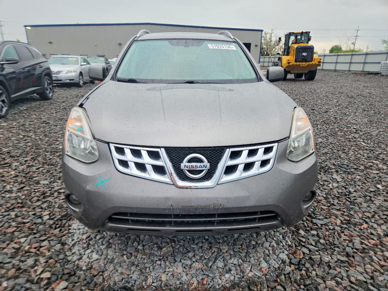 2013 Nissan Rogue S Gray vin: JN8AS5MV2DW144822