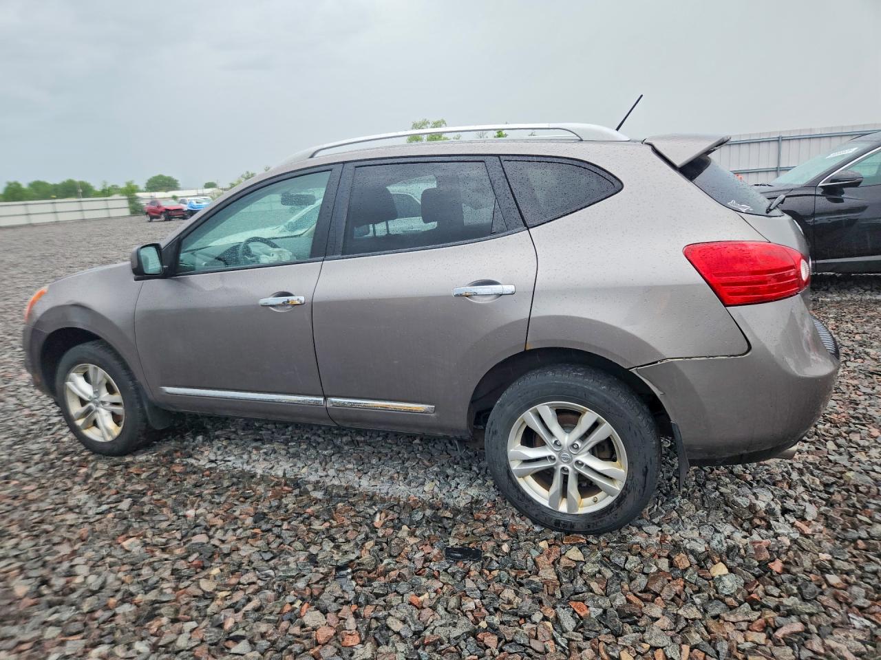2013 Nissan Rogue S Gray vin: JN8AS5MV2DW144822