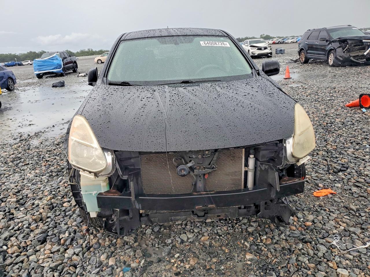 2013 Nissan Rogue S Black vin: JN8AS5MV2DW147249
