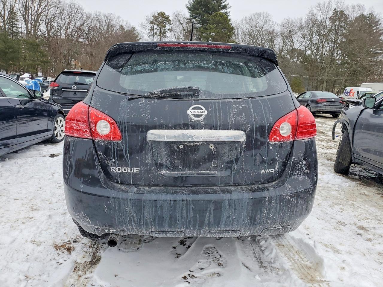 2013 Nissan Rogue S Черный vin: JN8AS5MV2DW151575