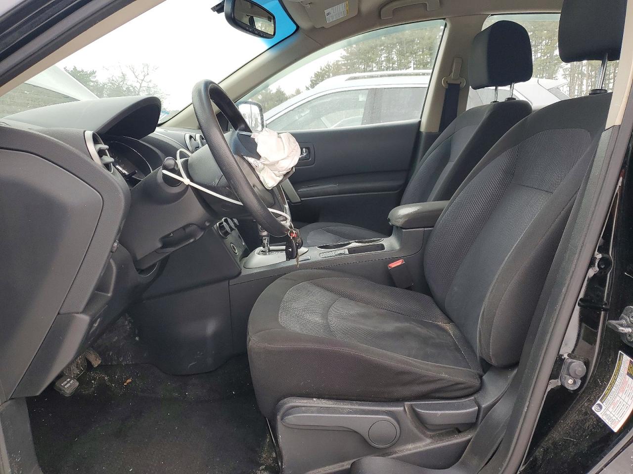 2013 Nissan Rogue S Черный vin: JN8AS5MV2DW151575