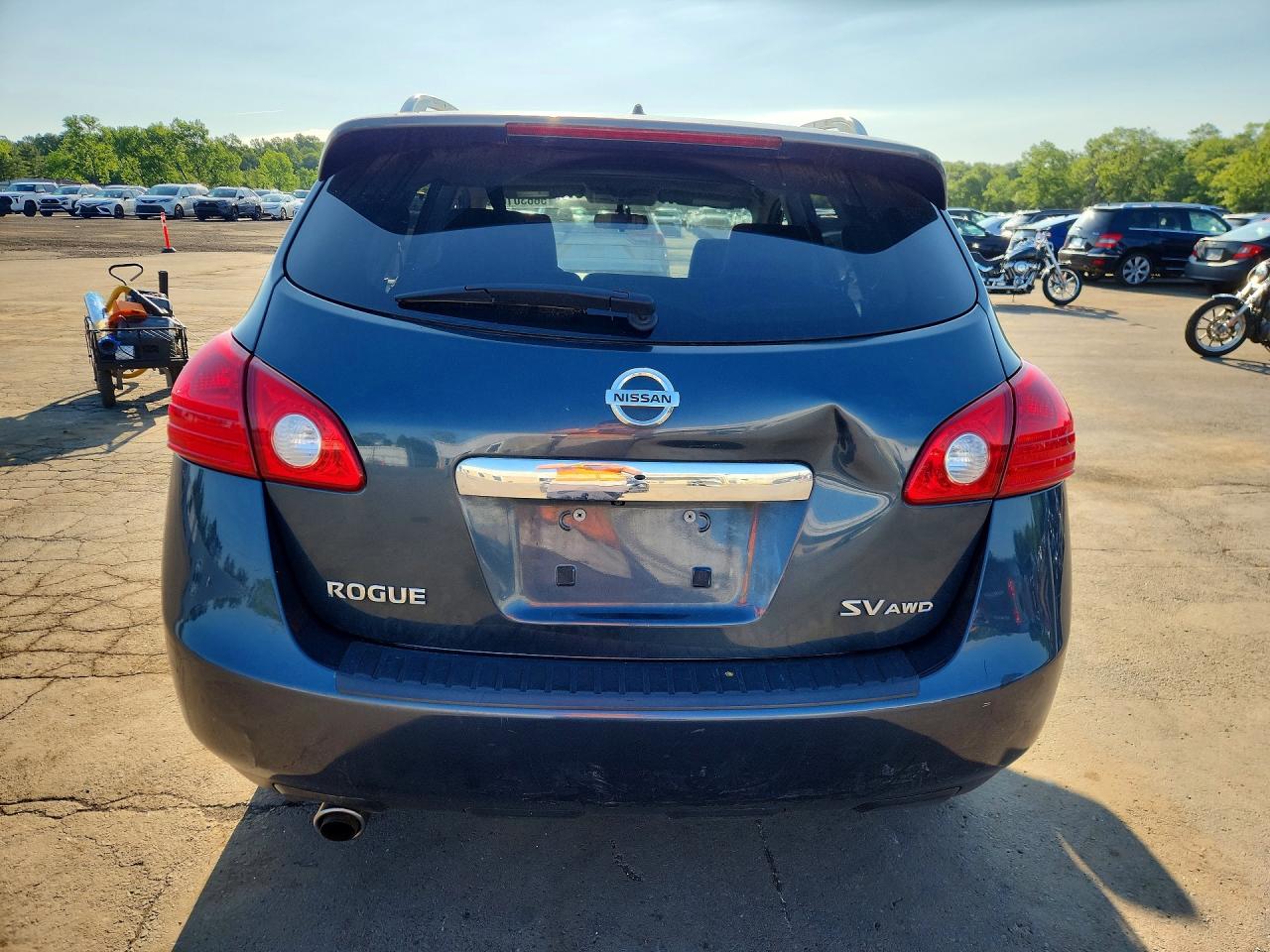 2013 Nissan Rogue S Синий vin: JN8AS5MV2DW602245