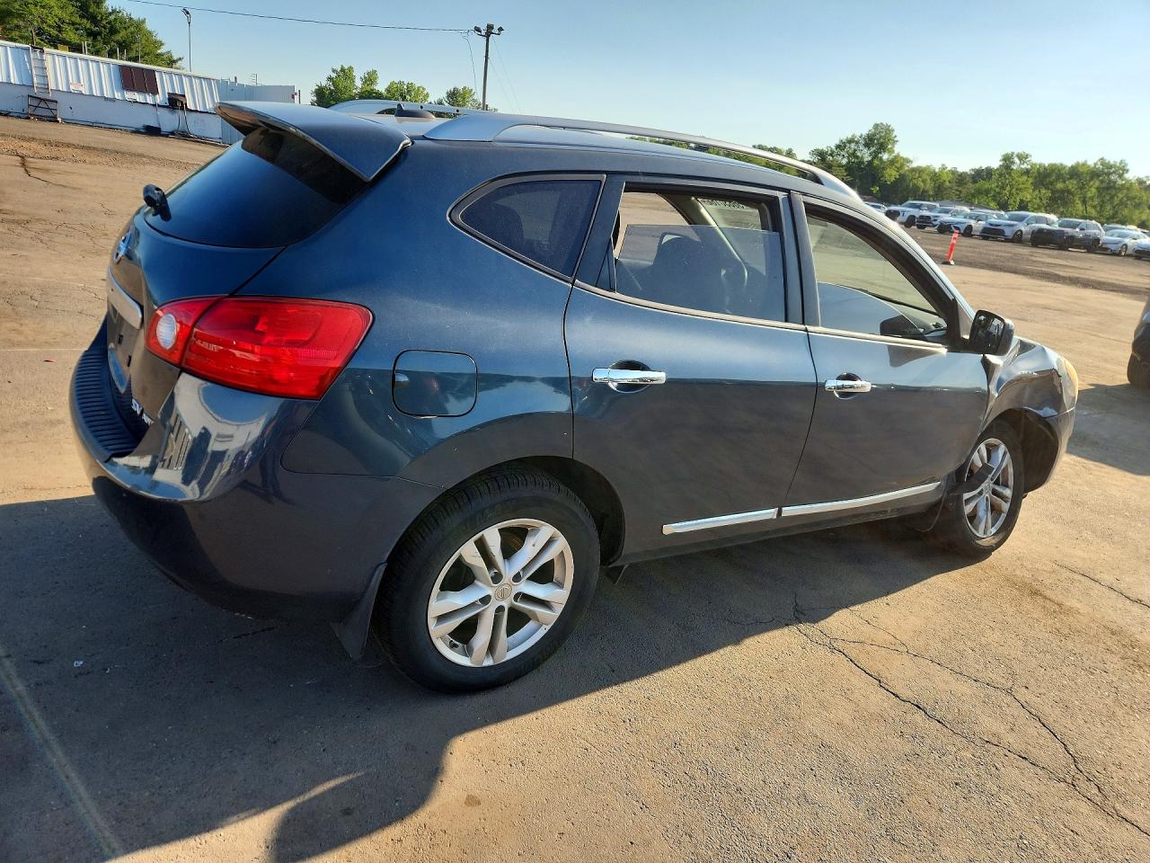2013 Nissan Rogue S Синий vin: JN8AS5MV2DW602245