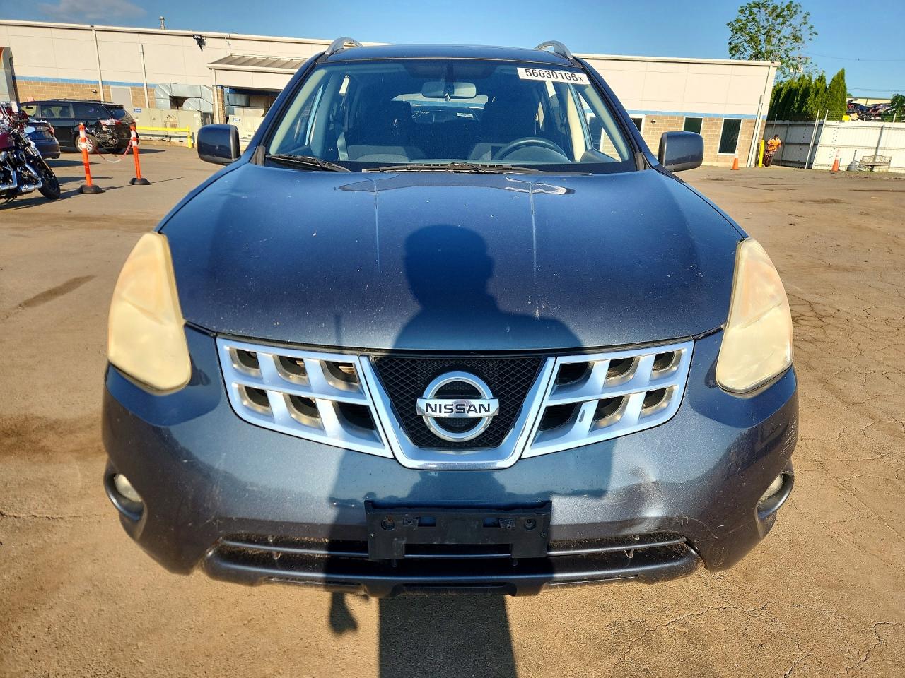 2013 Nissan Rogue S Синий vin: JN8AS5MV2DW602245
