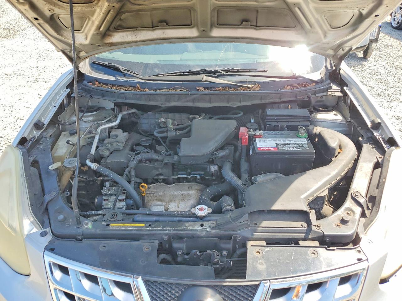 2013 Nissan Rogue S Silver vin: JN8AS5MV2DW613004