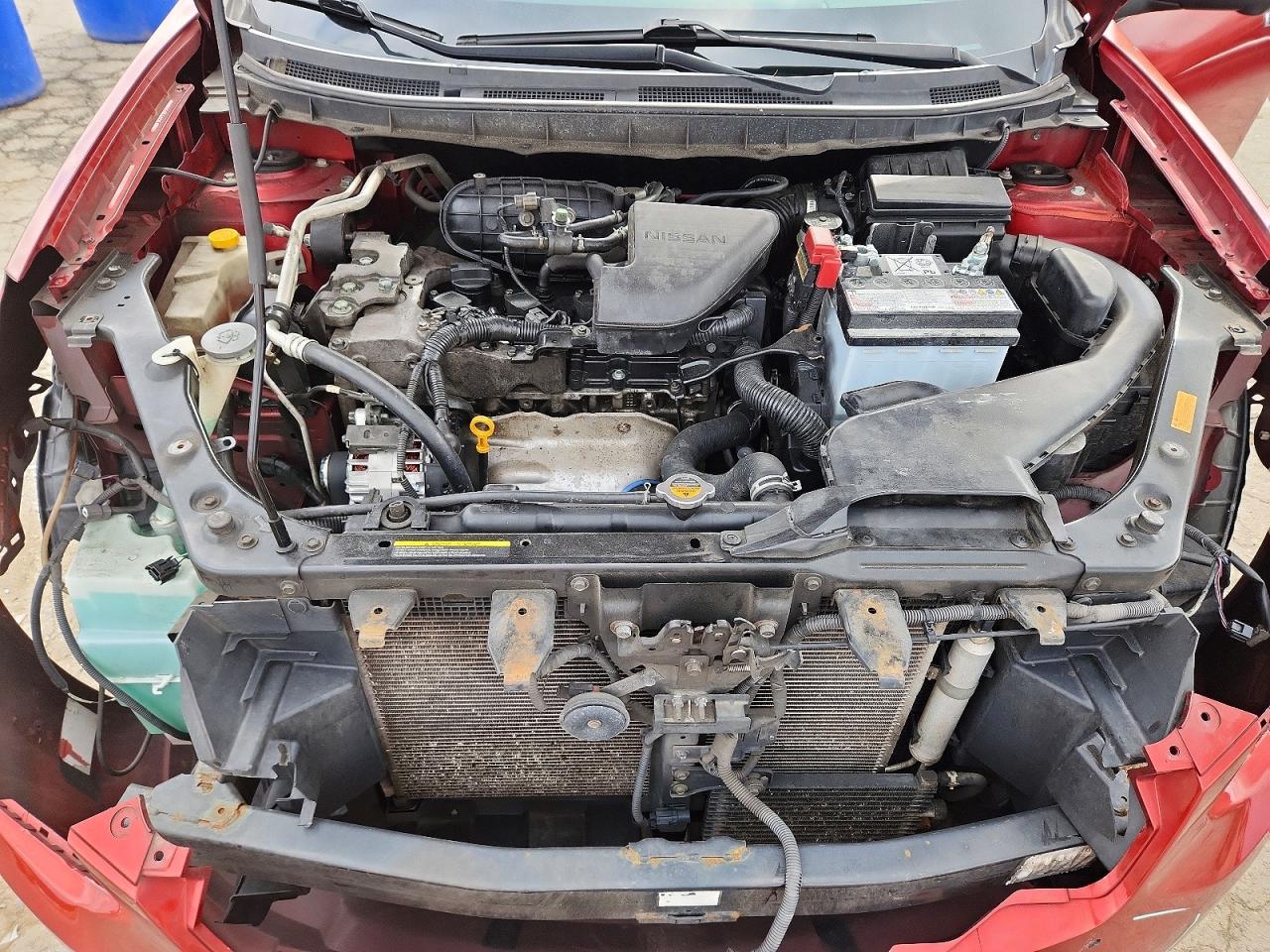 2013 Nissan Rogue Red vin: JN8AS5MV2DW613441