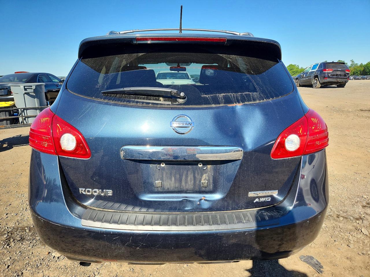 2013 Nissan Rogue S Blue vin: JN8AS5MV2DW613522