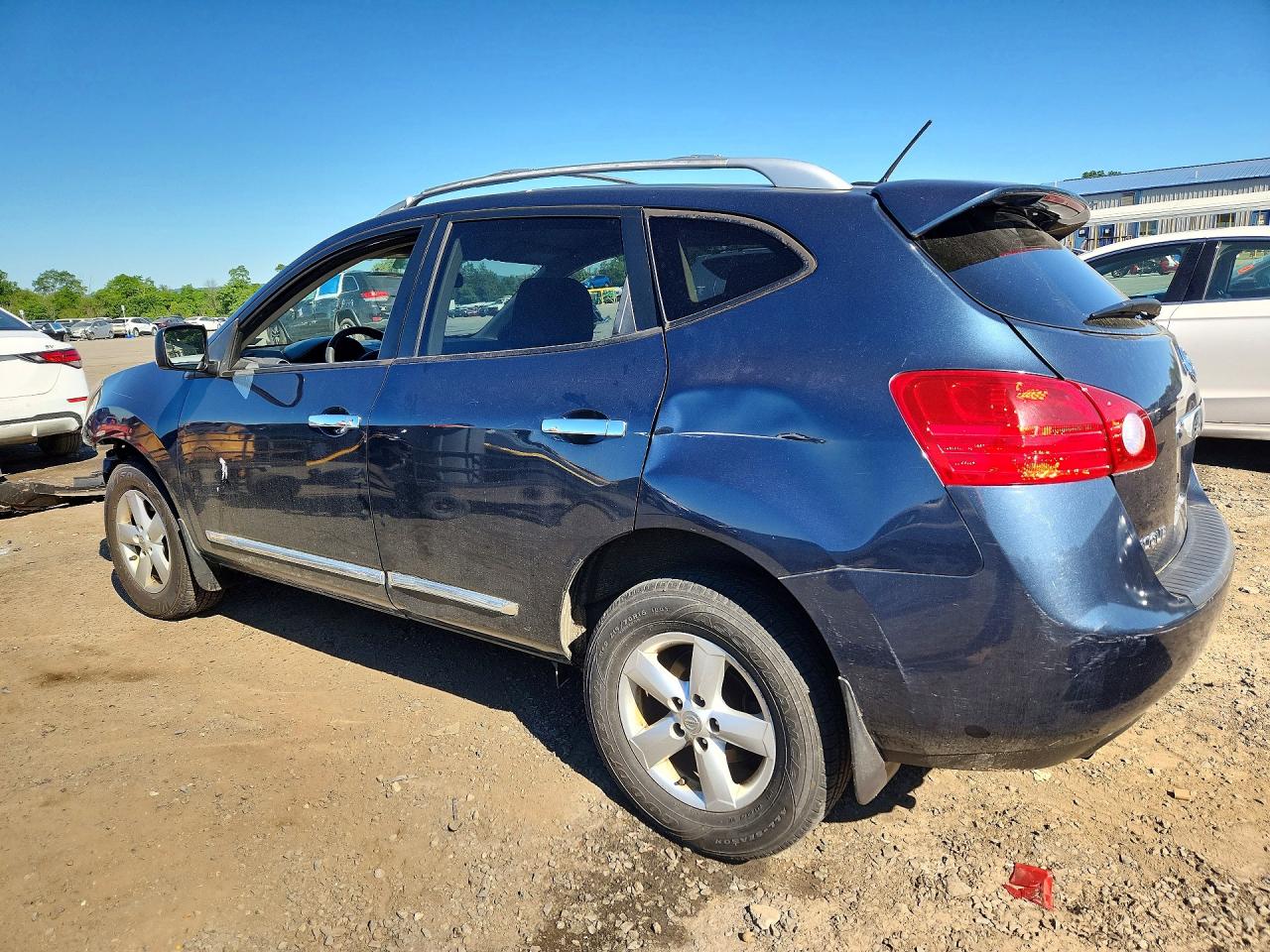 2013 Nissan Rogue S Blue vin: JN8AS5MV2DW613522