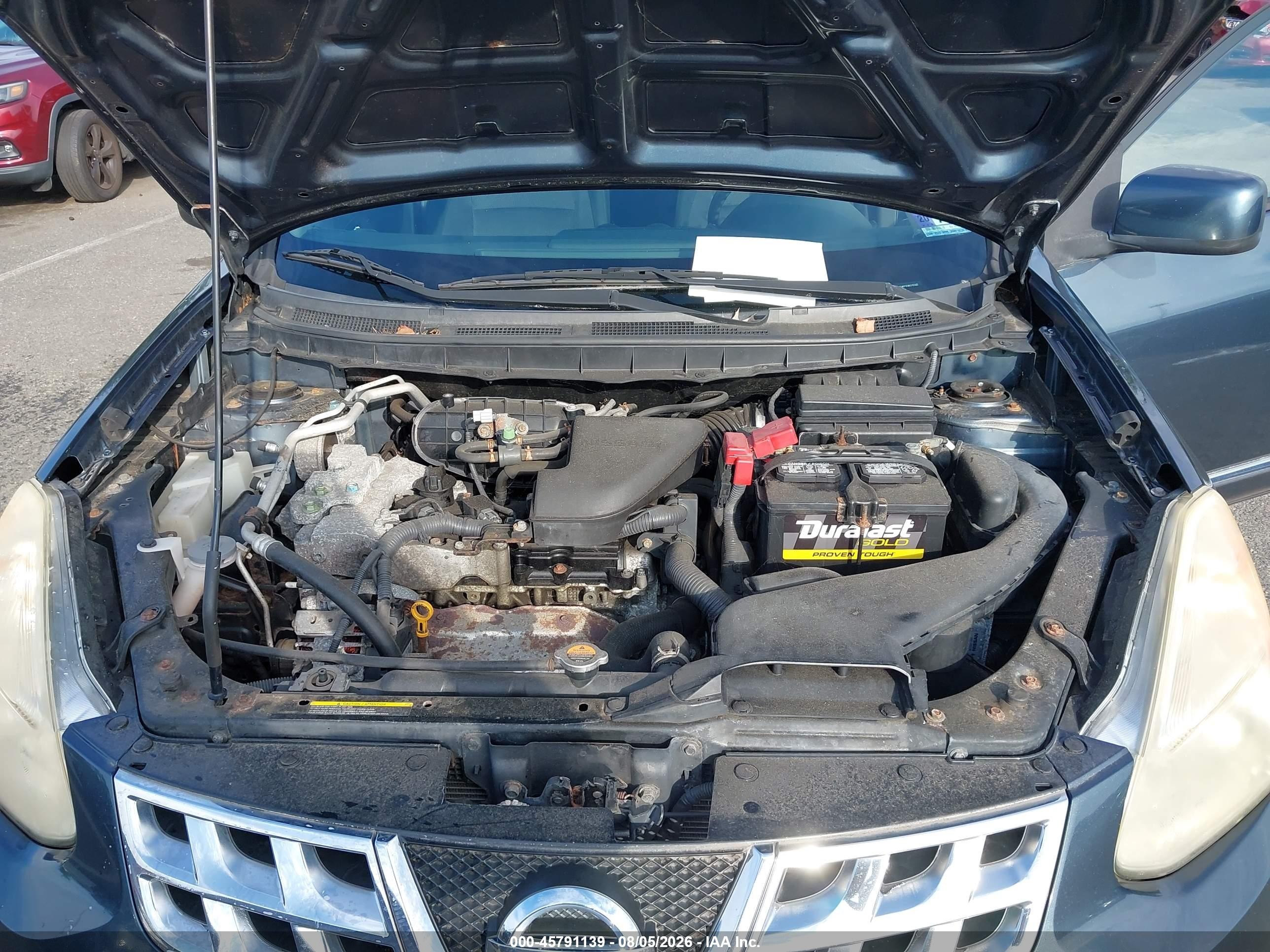 2013 Nissan Rogue Sv Blue vin: JN8AS5MV2DW615240