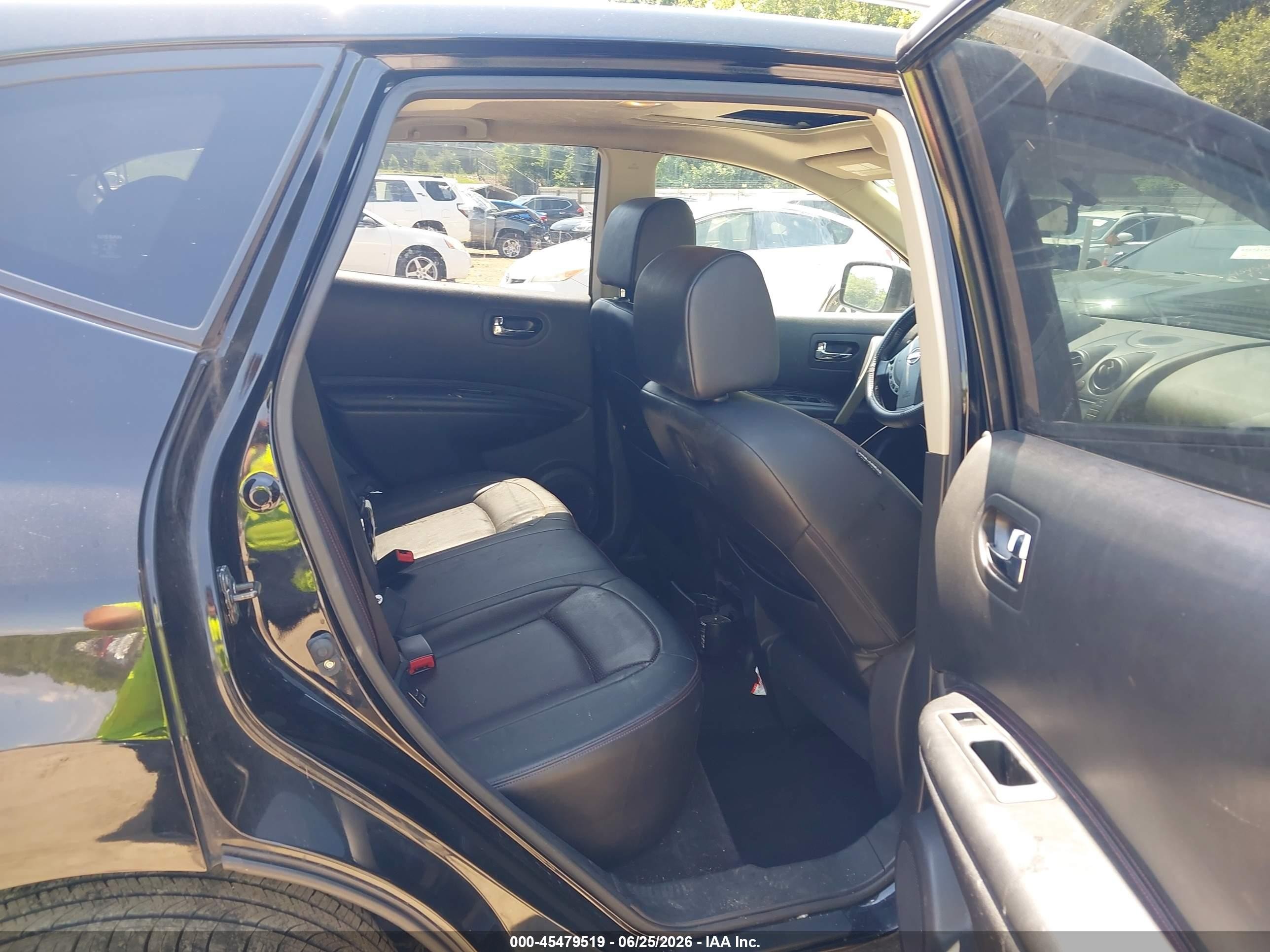 2013 Nissan Rogue Sv W/sl Pkg Черный vin: JN8AS5MV2DW616176