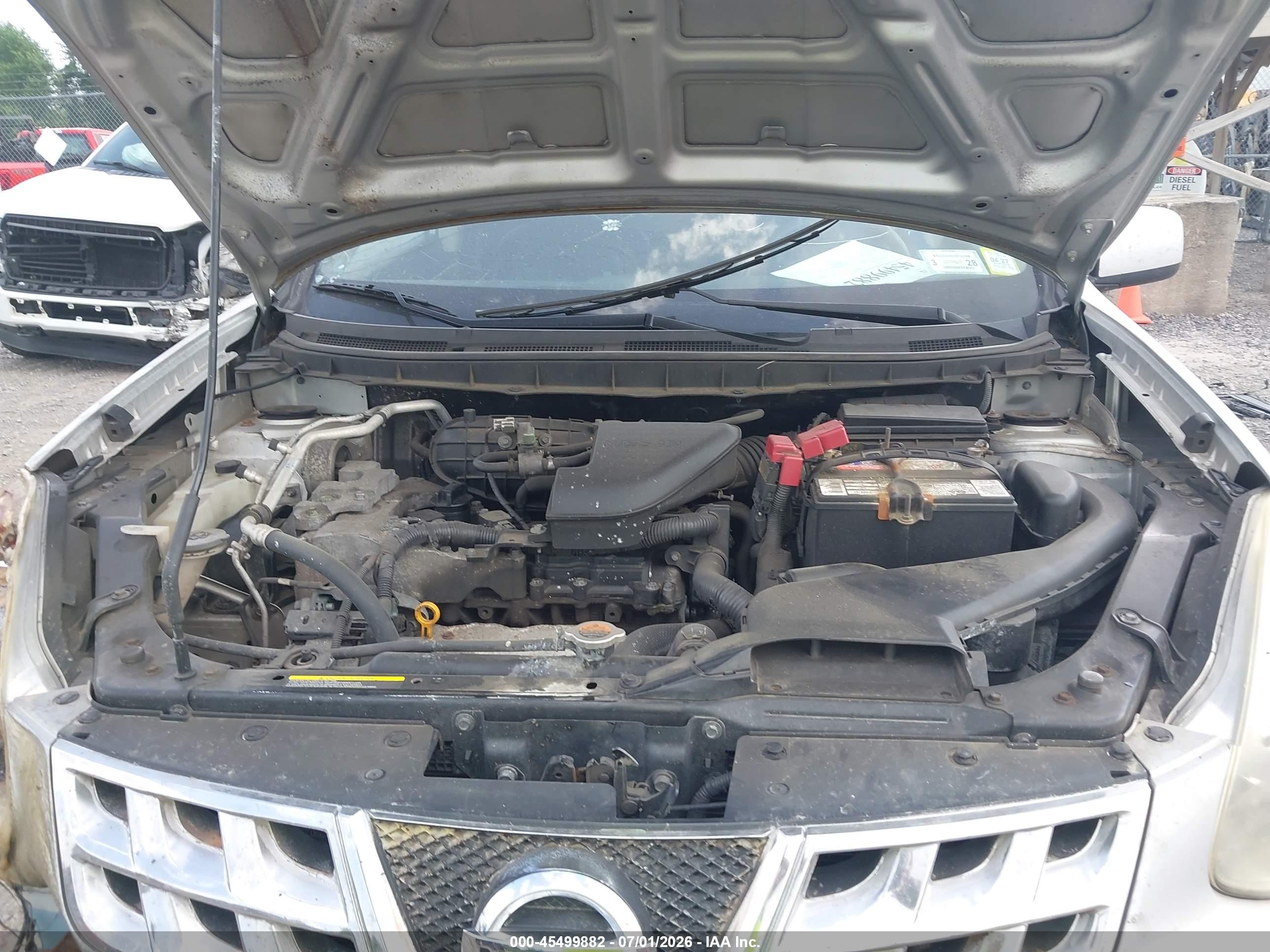 2013 Nissan Rogue Sv Silver vin: JN8AS5MV2DW616887