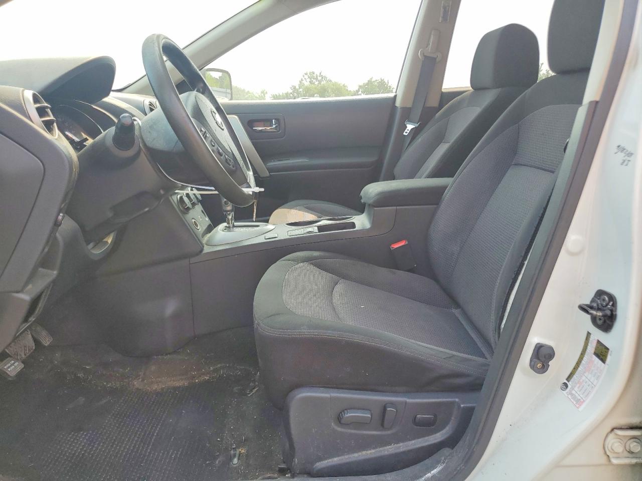 2013 Nissan Rogue S White vin: JN8AS5MV2DW621006