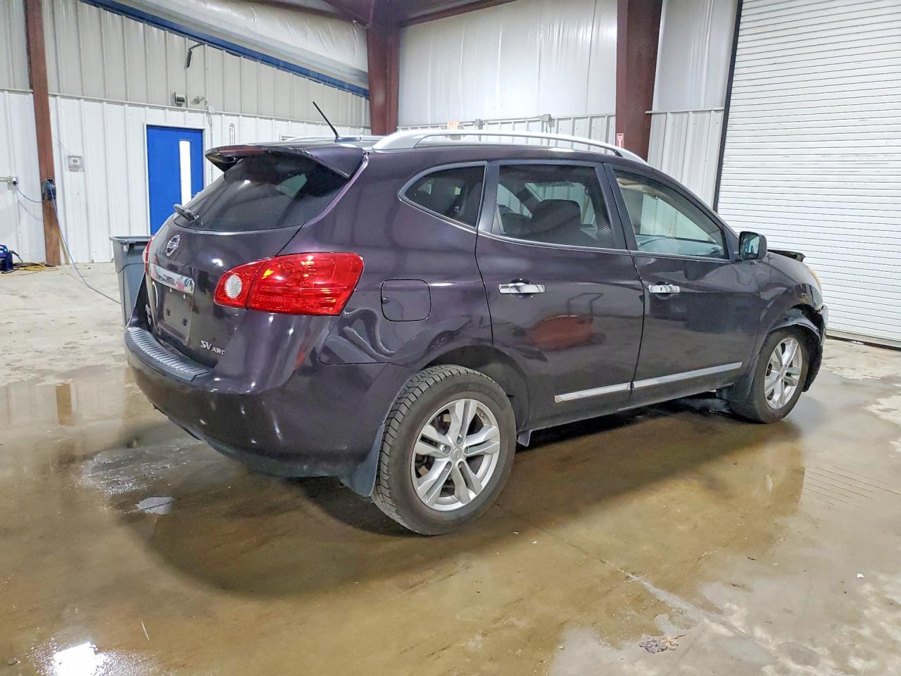 2013 Nissan Rogue S Purple vin: JN8AS5MV2DW625699