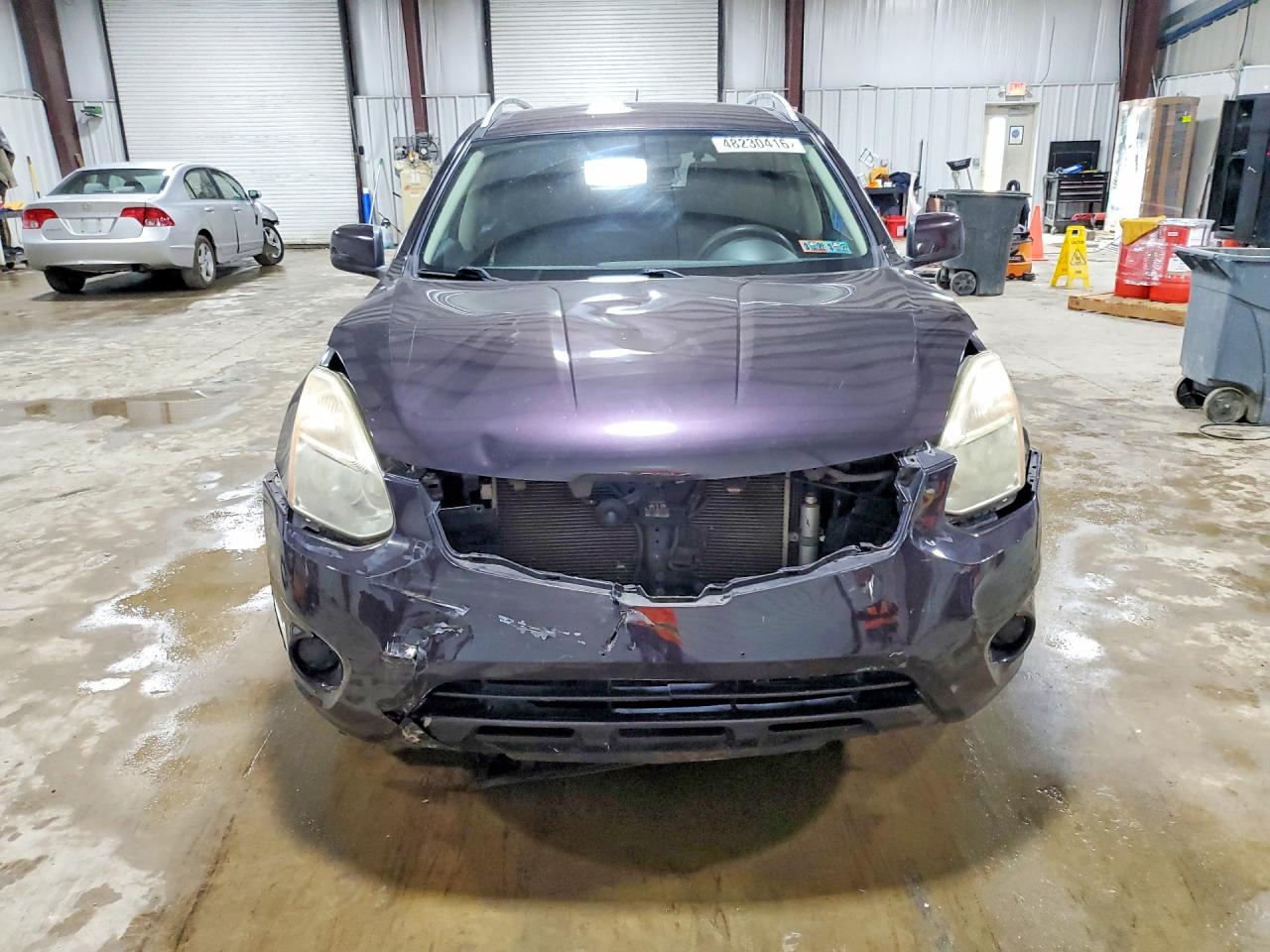2013 Nissan Rogue S Purple vin: JN8AS5MV2DW625699