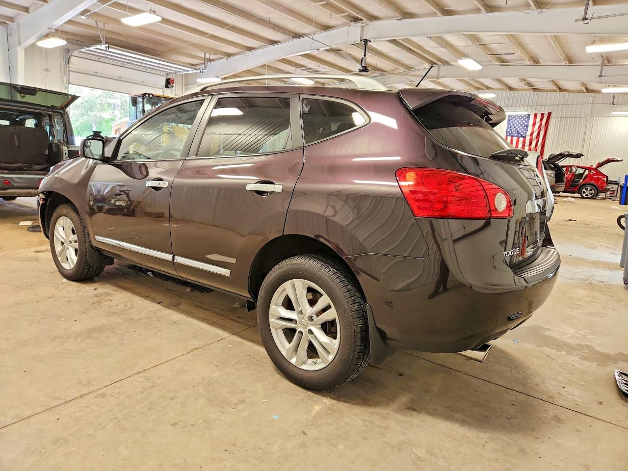 2013 Nissan Rogue S Purple vin: JN8AS5MV2DW626254