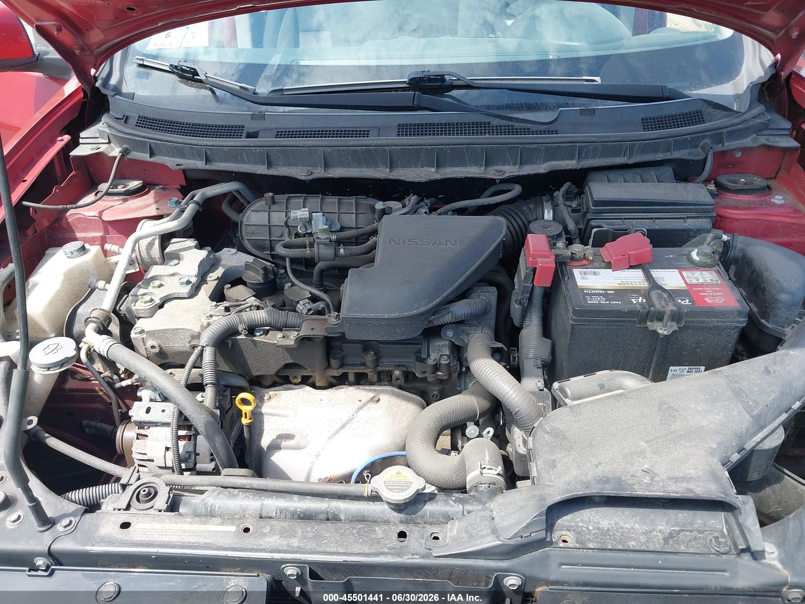 2013 Nissan Rogue Sv Red vin: JN8AS5MV2DW632202