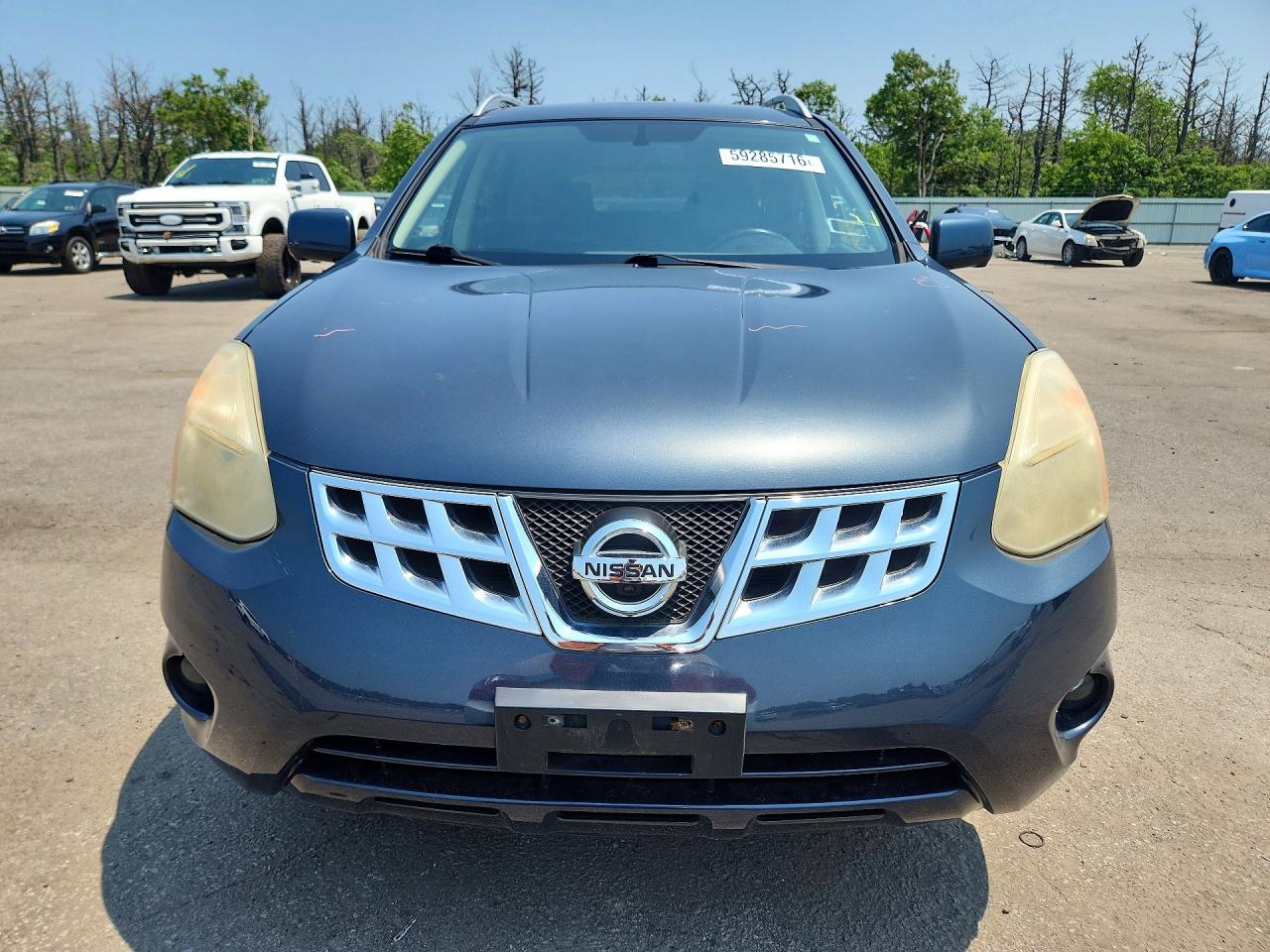 2013 Nissan Rogue S Синий vin: JN8AS5MV2DW635827