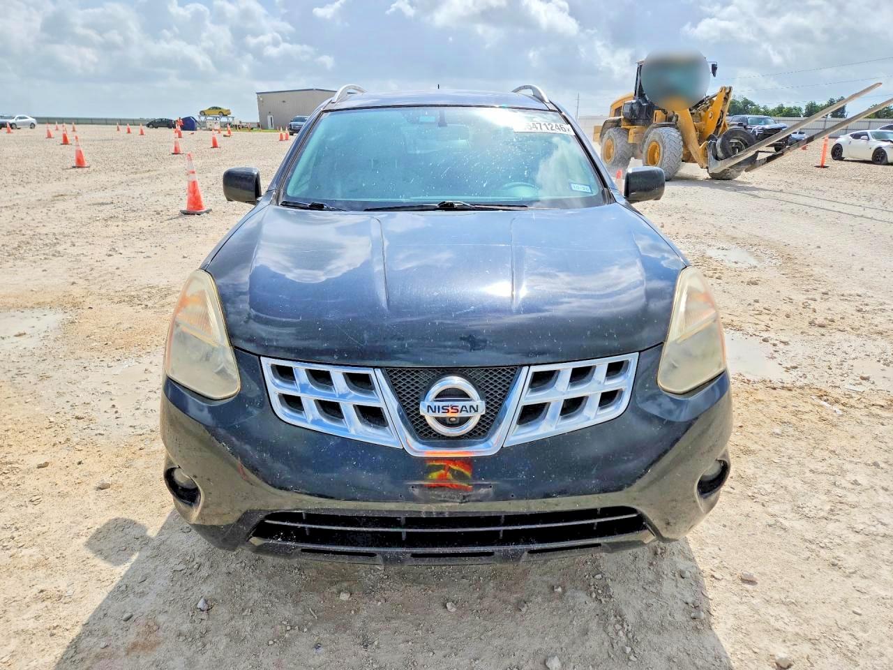 2013 Nissan Rogue S Black vin: JN8AS5MV2DW638324