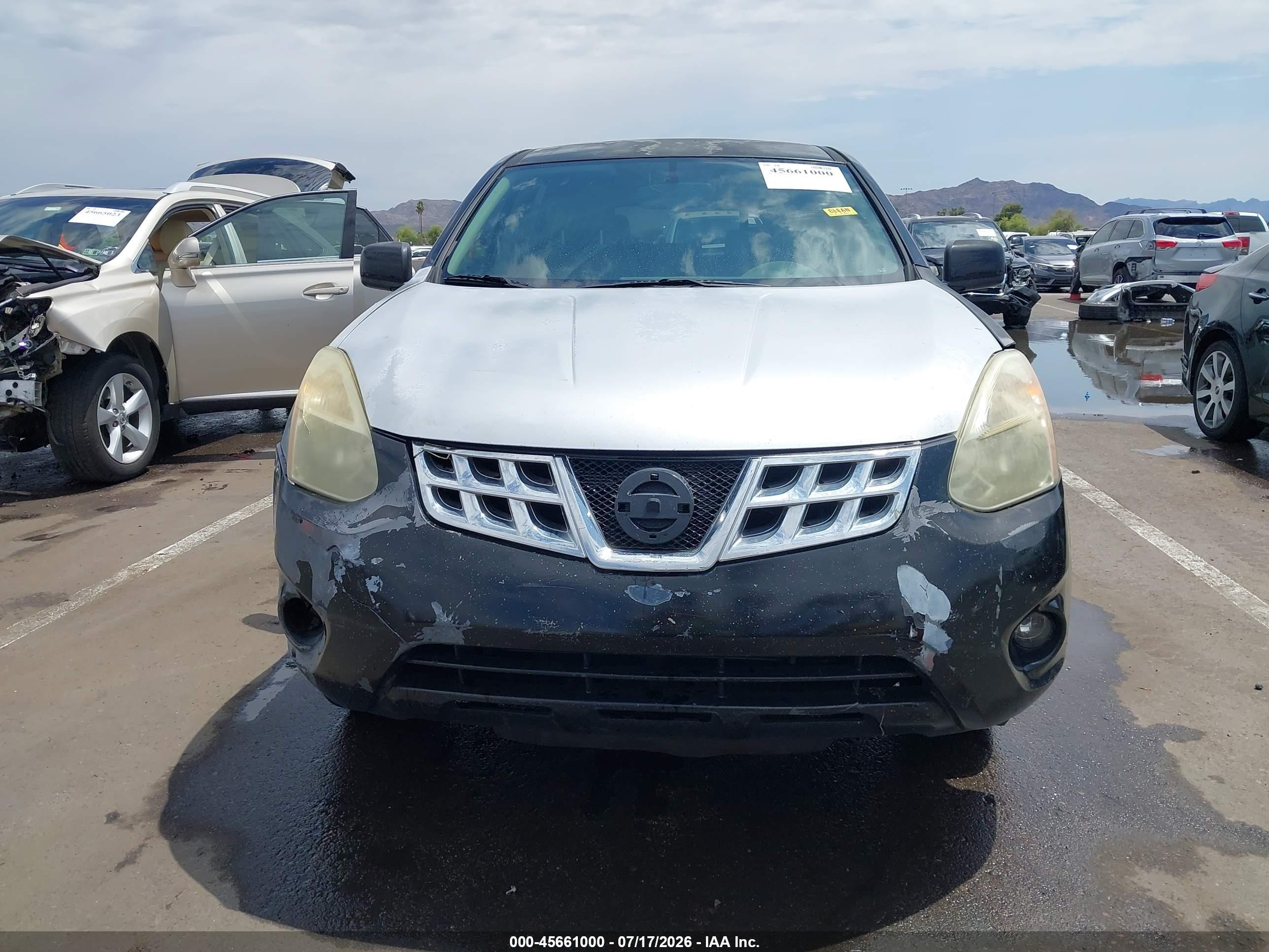 2013 Nissan Rogue S Black vin: JN8AS5MV2DW645760