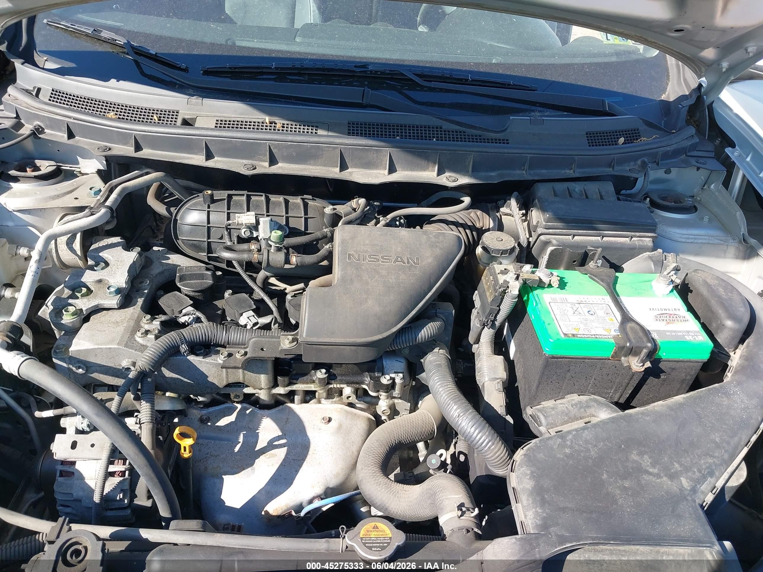2013 Nissan Rogue Sv W/sl Pkg Silver vin: JN8AS5MV2DW652207