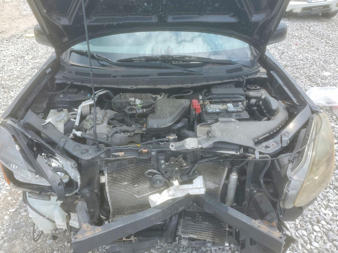 2013 Nissan Rogue S Черный vin: JN8AS5MV2DW652496